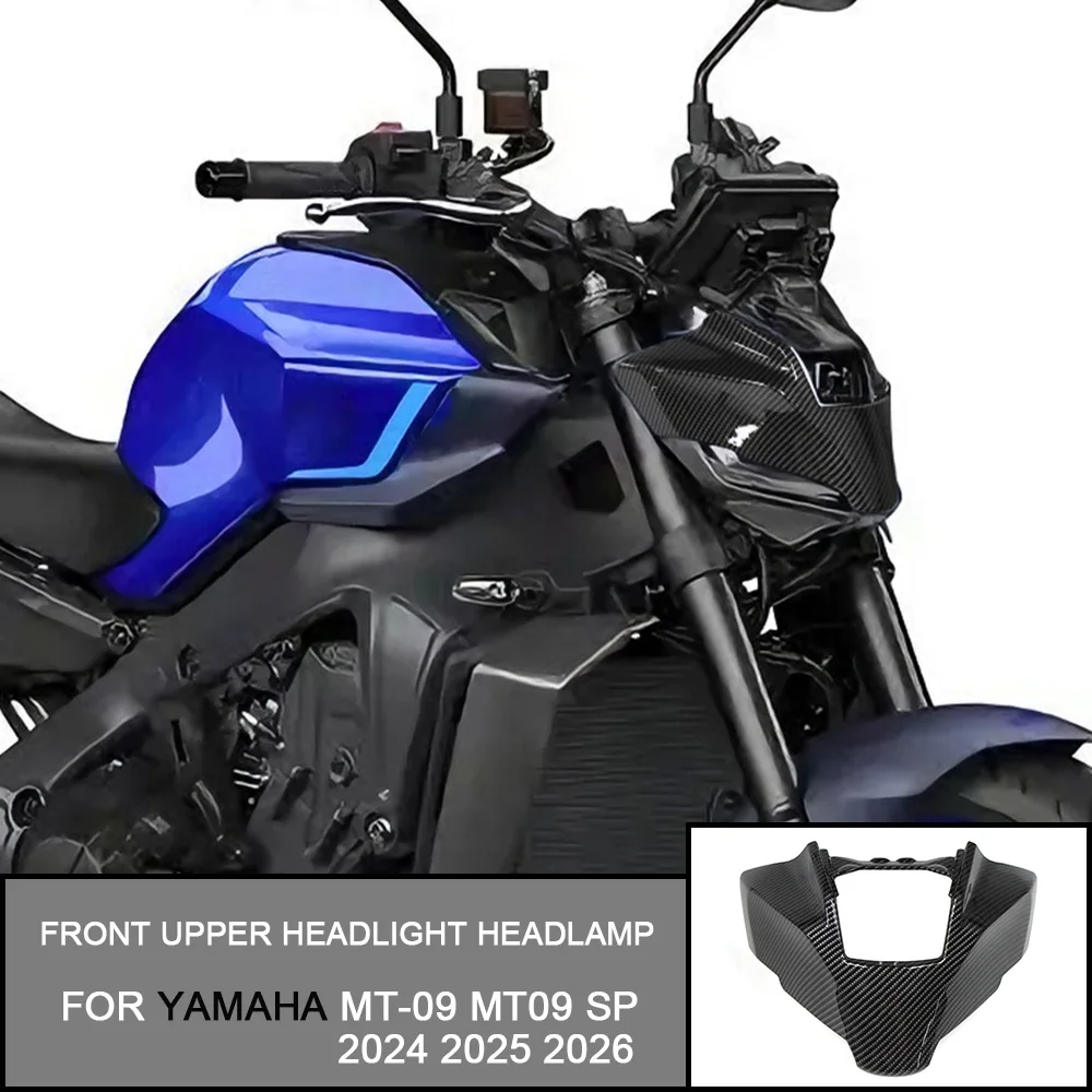 Motorcycle Front Headlight Cover Front Lip Cover Fairing Headlight Lamp Cowl Head Cover For YAMAHA MT-09 MT-09 SP 2024-2025-2026
Motorcycle Front Headlight Cover Front Lip Cover Fairing Headlight Lamp Cowl Head Cover For YAMAHA MT-09 MT-09 SP 2024-2025-2026