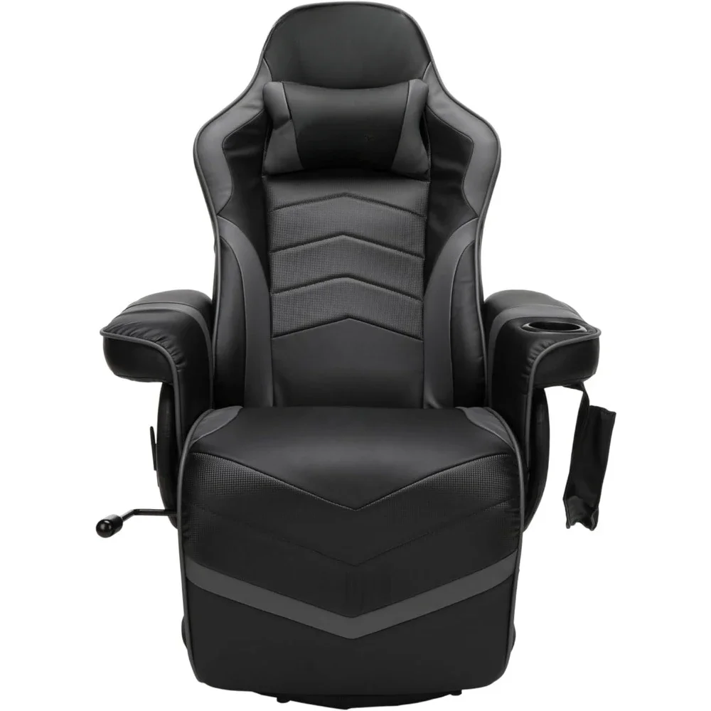 Игровой стул, электронная игровая консоль, компьютерный лаундж, регулируемое кресло с подставкой для ног, серый
Игровой стул, электронная игровая консоль, компьютерный лаундж, регулируемое кресло с подставкой для ног, серый