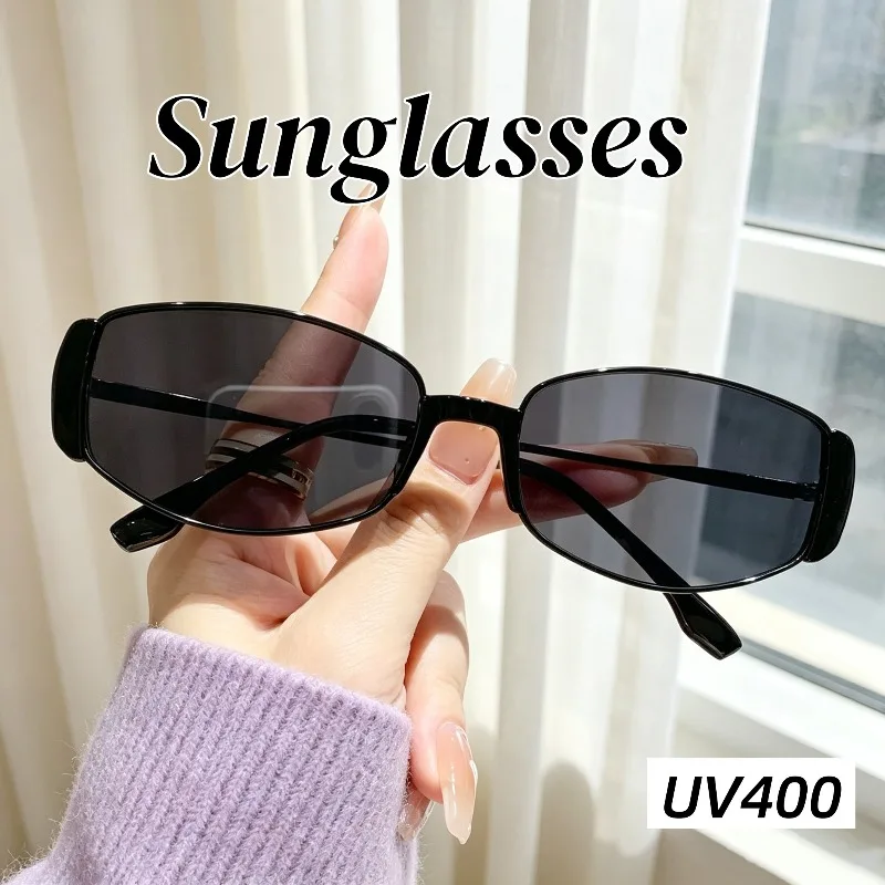 Fashion Retro Metal Oval Frame UV400 Sunglasses HD Ultra Light UV Resistant Glasses Outdoor High-end Women's Sunscreen Glasses
Fashion Retro Metal Oval Frame UV400 Sunglasses HD Ultra Light UV Resistant Glasses Outdoor High-end Women's Sunscreen Glasses