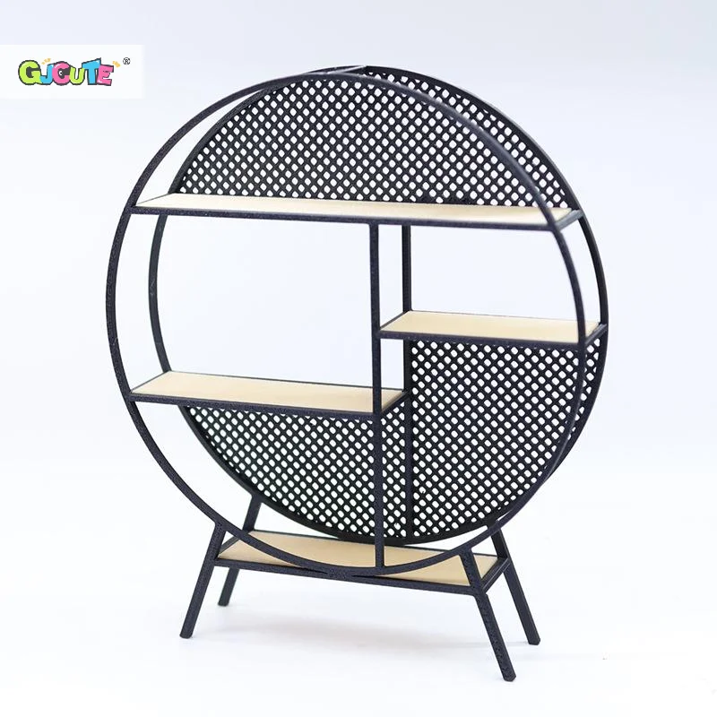 1Pcs 1:12 Dollhouse Miniature Round Chinese Style Storage Rack Model Simulation Mini Furniture Ornament Accessories
1Pcs 1:12 Dollhouse Miniature Round Chinese Style Storage Rack Model Simulation Mini Furniture Ornament Accessories