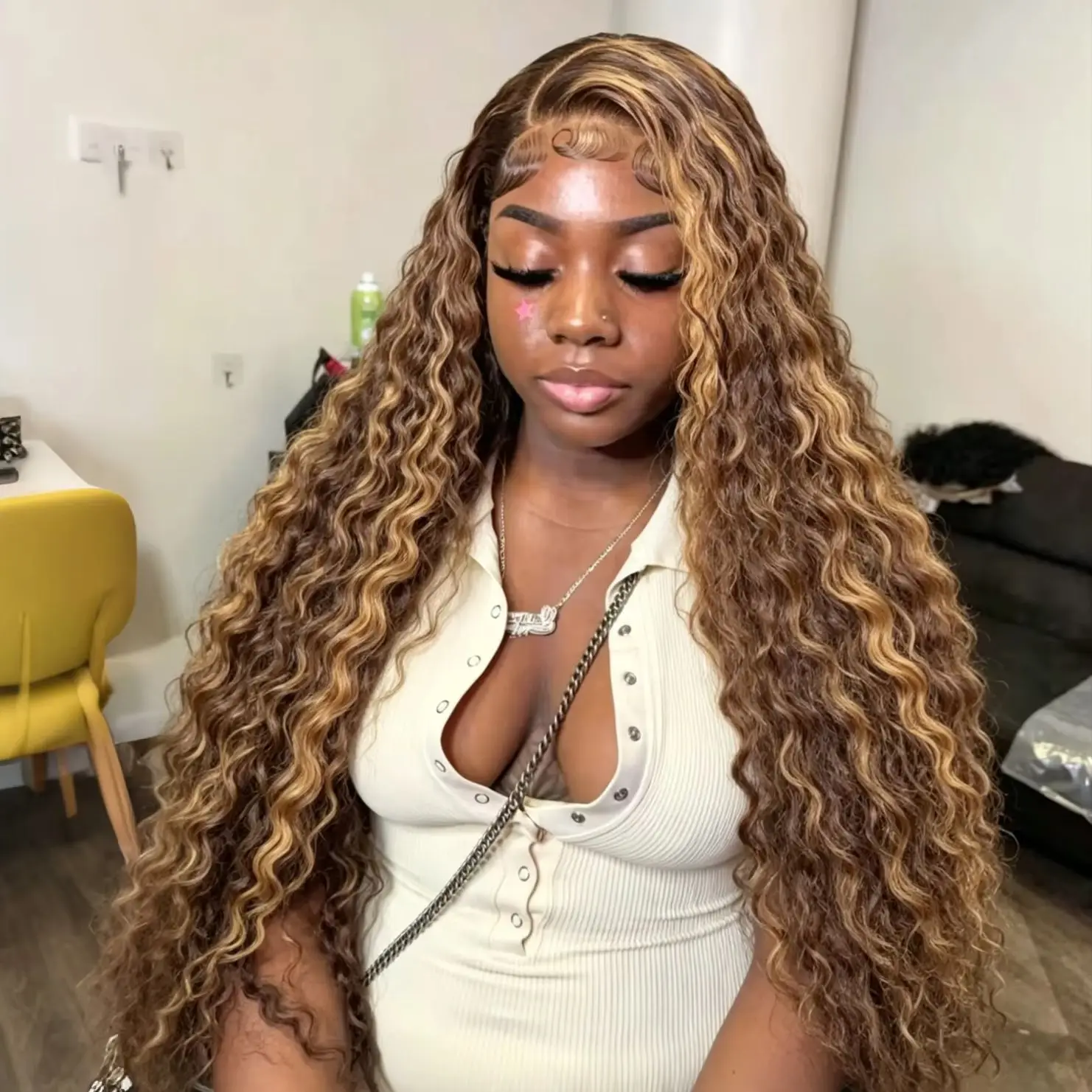 Highlight Hd Lace Frontal Wig Human Hair 13x4 Ombre Deep Wave Frontal Wigs For Women Pre Plucked Glueless Brazilian Wigs On Sale
Highlight Hd Lace Frontal Wig Human Hair 13x4 Ombre Deep Wave Frontal Wigs For Women Pre Plucked Glueless Brazilian Wigs On Sale