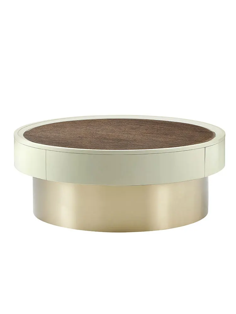 American Light Luxury round Table Small Apartment Modern Simple Home Tea Table French Living Room round Coffee Table
American Light Luxury round Table Small Apartment Modern Simple Home Tea Table French Living Room round Coffee Table