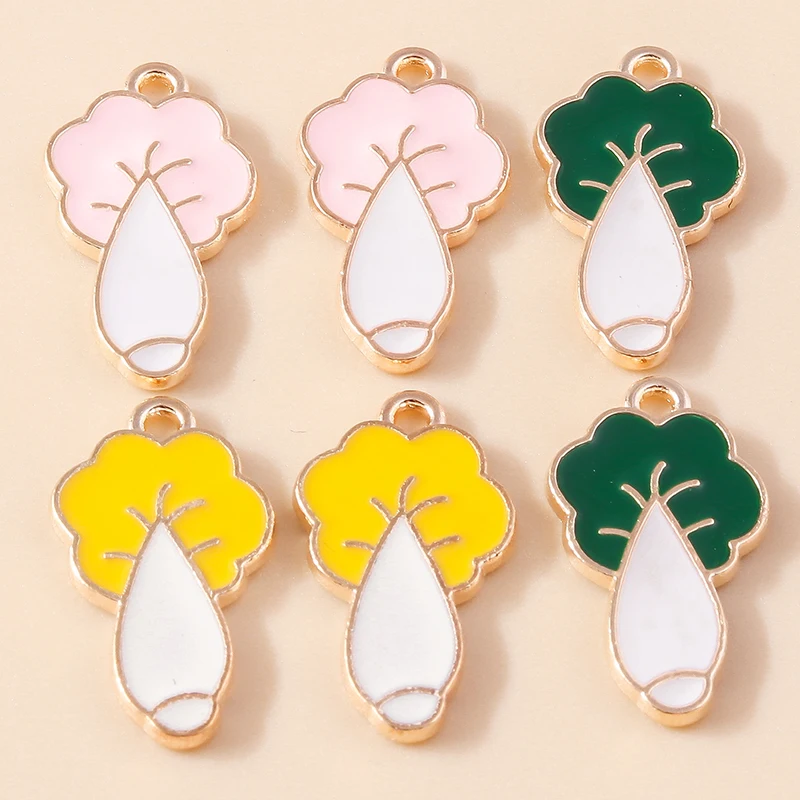 Leslie 10pcs Enamel Cabbage Pendant Charms For Jewelry Making Supplies Crafts Accessories Handmade Earrings Necklaces Bracelets
Leslie 10pcs Enamel Cabbage Pendant Charms For Jewelry Making Supplies Crafts Accessories Handmade Earrings Necklaces Bracelets