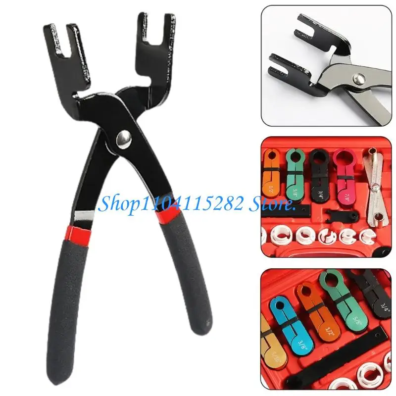 Multipurpose 24Pcs Vehicle AC Pipe Disassembly Tool Oil Line Disconnect Tool AC Disconnect Pliers for Garage
Multipurpose 24Pcs Vehicle AC Pipe Disassembly Tool Oil Line Disconnect Tool AC Disconnect Pliers for Garage