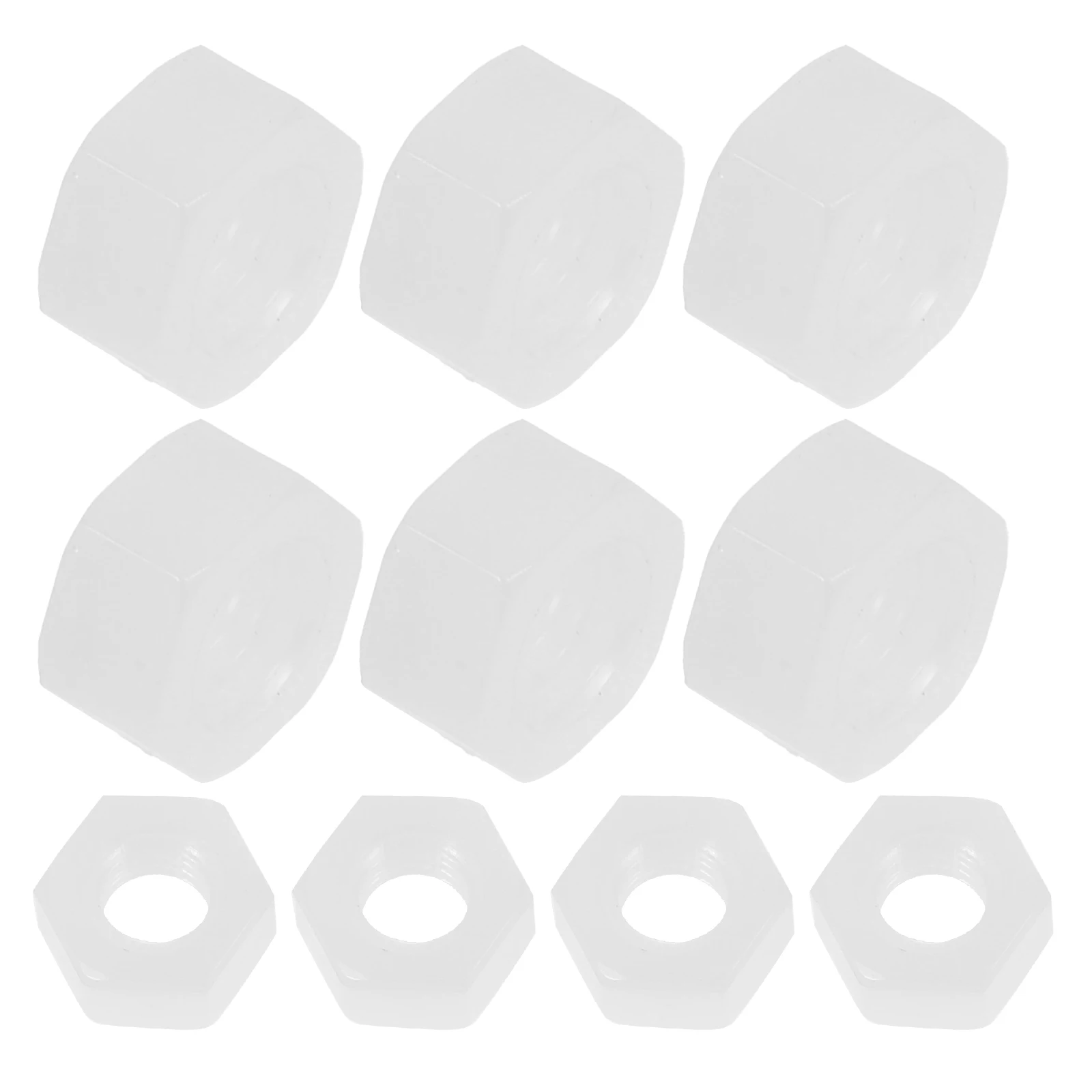 30pcs Plastic Hex M6 Nylon Fastening Nut Coarse Thread Hexagon Screw Nut Insulated Design Lightweight Replacement
30pcs Plastic Hex M6 Nylon Fastening Nut Coarse Thread Hexagon Screw Nut Insulated Design Lightweight Replacement