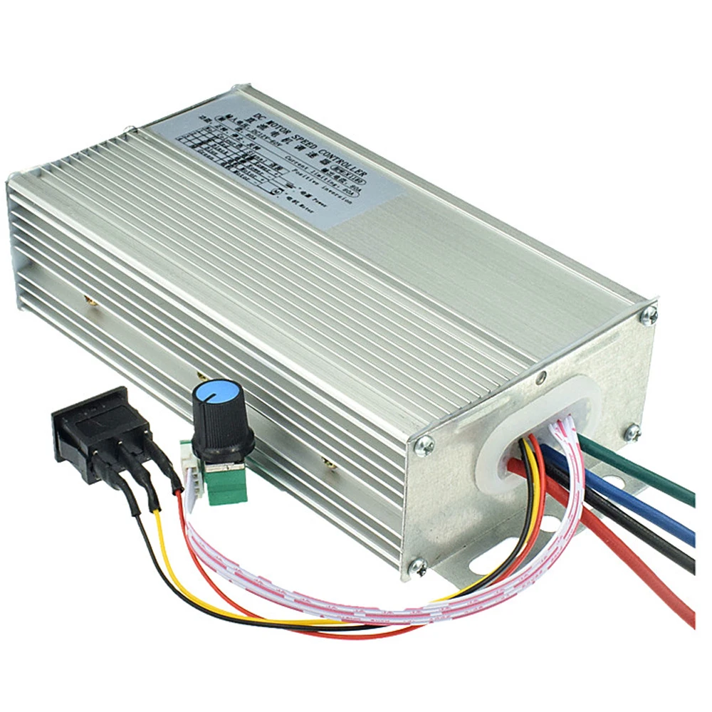 DC10-36V Motor Speed Controller Forward and Reverse 0-100% Motor Speed Adjustable Regulator 80A DC Brush Motor Speed Governor
DC10-36V Motor Speed Controller Forward and Reverse 0-100% Motor Speed Adjustable Regulator 80A DC Brush Motor Speed Governor