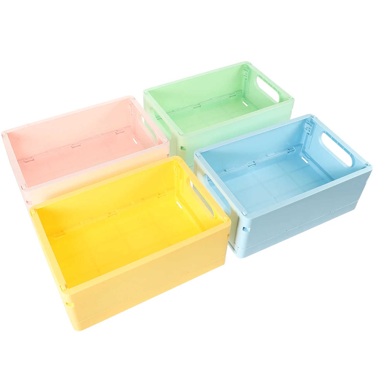 4 Pcs Collapsible Storage Bins Home Desktop ganizer Boxes Pink Green Blue Yellow Small Size Cube Bin Student Supplies
4 Pcs Collapsible Storage Bins Home Desktop ganizer Boxes Pink Green Blue Yellow Small Size Cube Bin Student Supplies