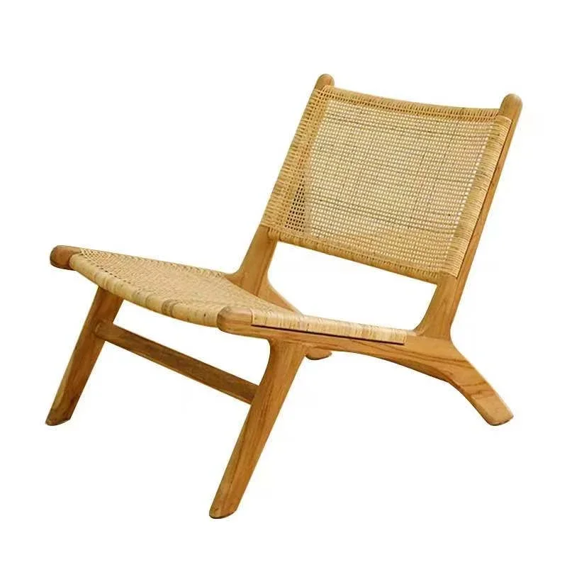 Solid wood balcony, rattan woven sofa chair, single person backrest recliner chair, household homestay, leisure
Solid wood balcony, rattan woven sofa chair, single person backrest recliner chair, household homestay, leisure