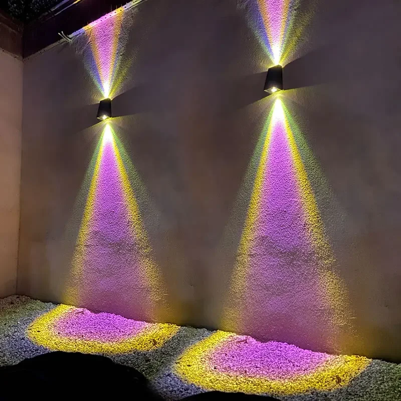 Outdoor Courtyard Solar Wall Lamp Up Down Luminous LED Stair Light Modern Garden Fence Landscape Decoration Light Clearance
Outdoor Courtyard Solar Wall Lamp Up Down Luminous LED Stair Light Modern Garden Fence Landscape Decoration Light Clearance