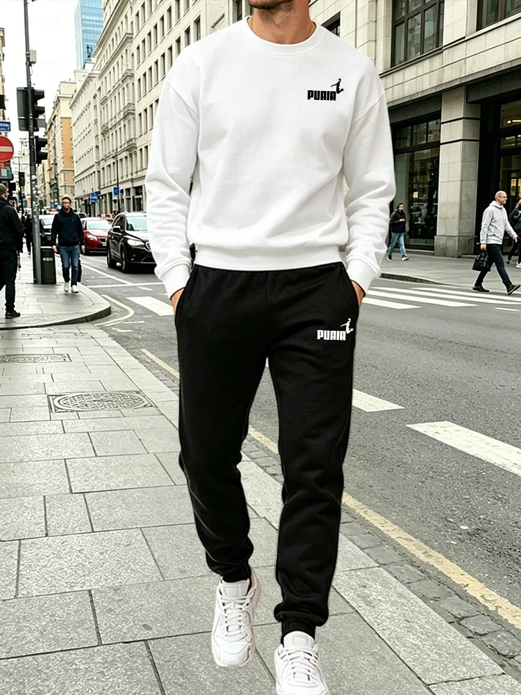 Autumn Daily Casual Sports Outfits S-4XL 2026 Hot Sale Men's Set O-neck Hoodies and Sweatpants High Grade Long Sleeve Sportswear
Autumn Daily Casual Sports Outfits S-4XL 2026 Hot Sale Men's Set O-neck Hoodies and Sweatpants High Grade Long Sleeve Sportswear