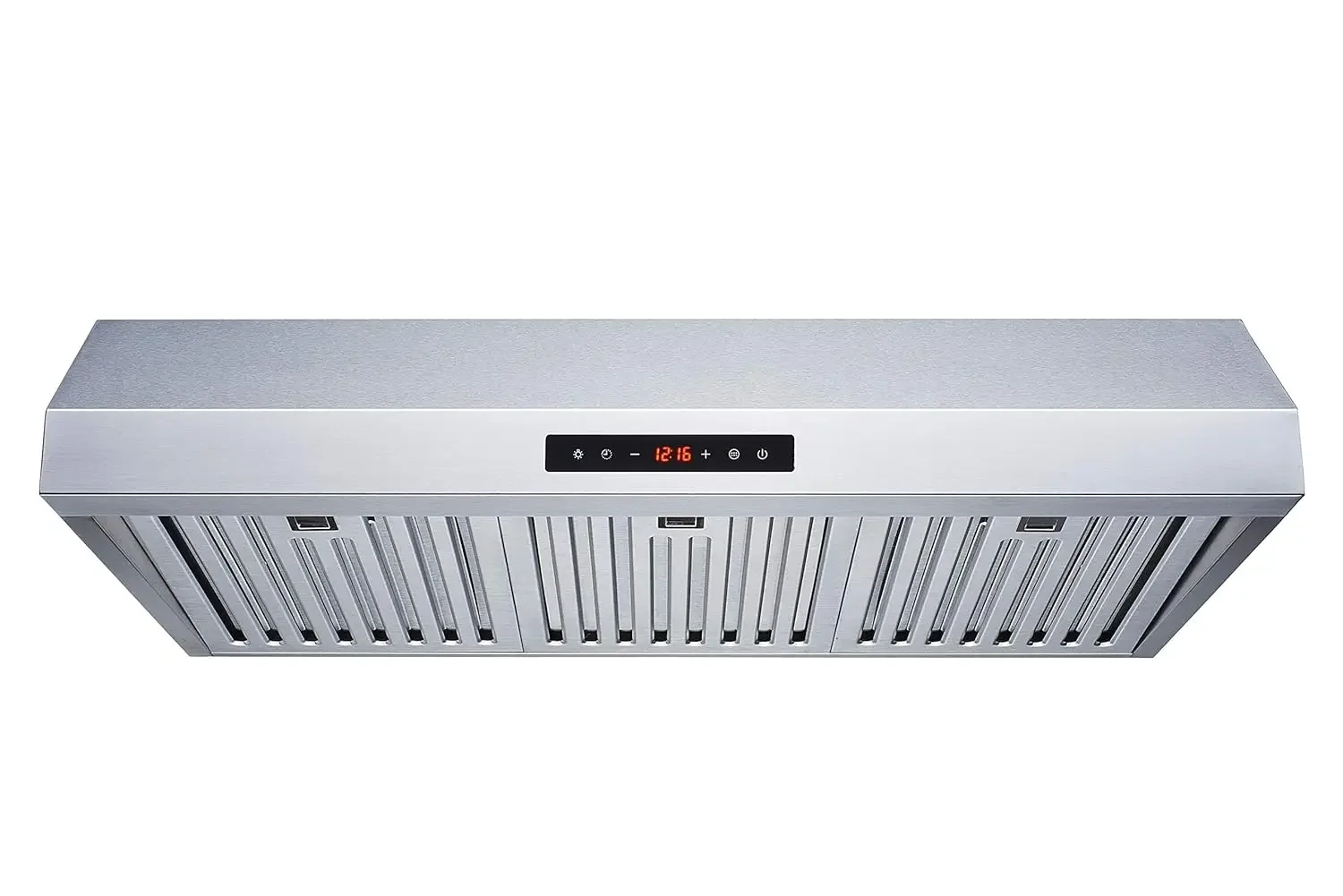 30 In. 600 CFM Convertible Stainless Steel Under Cabinet Range Hood with Baffle Filters and Touch Sensor Control, Customized
30 In. 600 CFM Convertible Stainless Steel Under Cabinet Range Hood with Baffle Filters and Touch Sensor Control, Customized