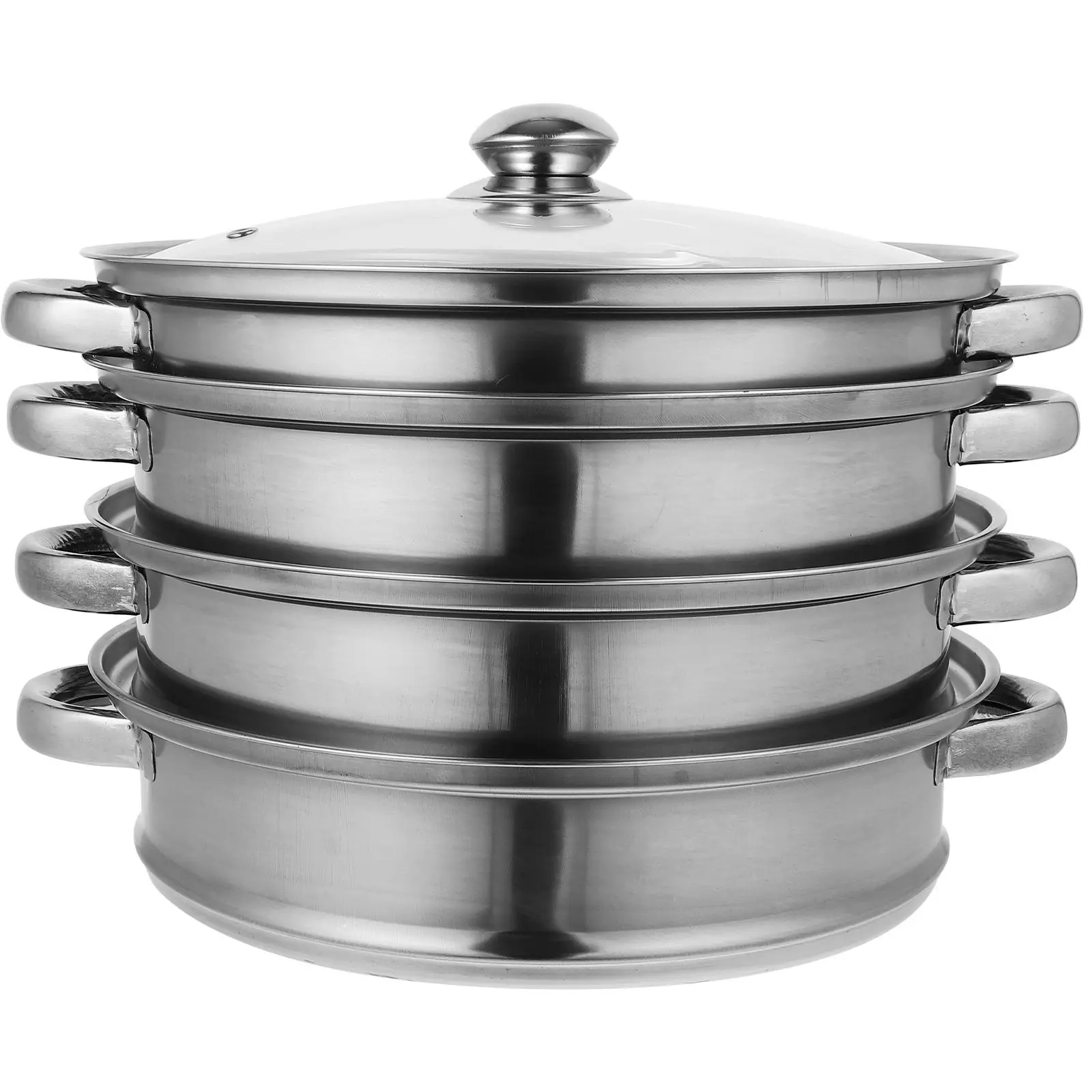 Stainless Steel Soup Pot for Steaming Multifunctional Large Steamer Kitchen Accessories Food Cooker Four Layer Home
Stainless Steel Soup Pot for Steaming Multifunctional Large Steamer Kitchen Accessories Food Cooker Four Layer Home