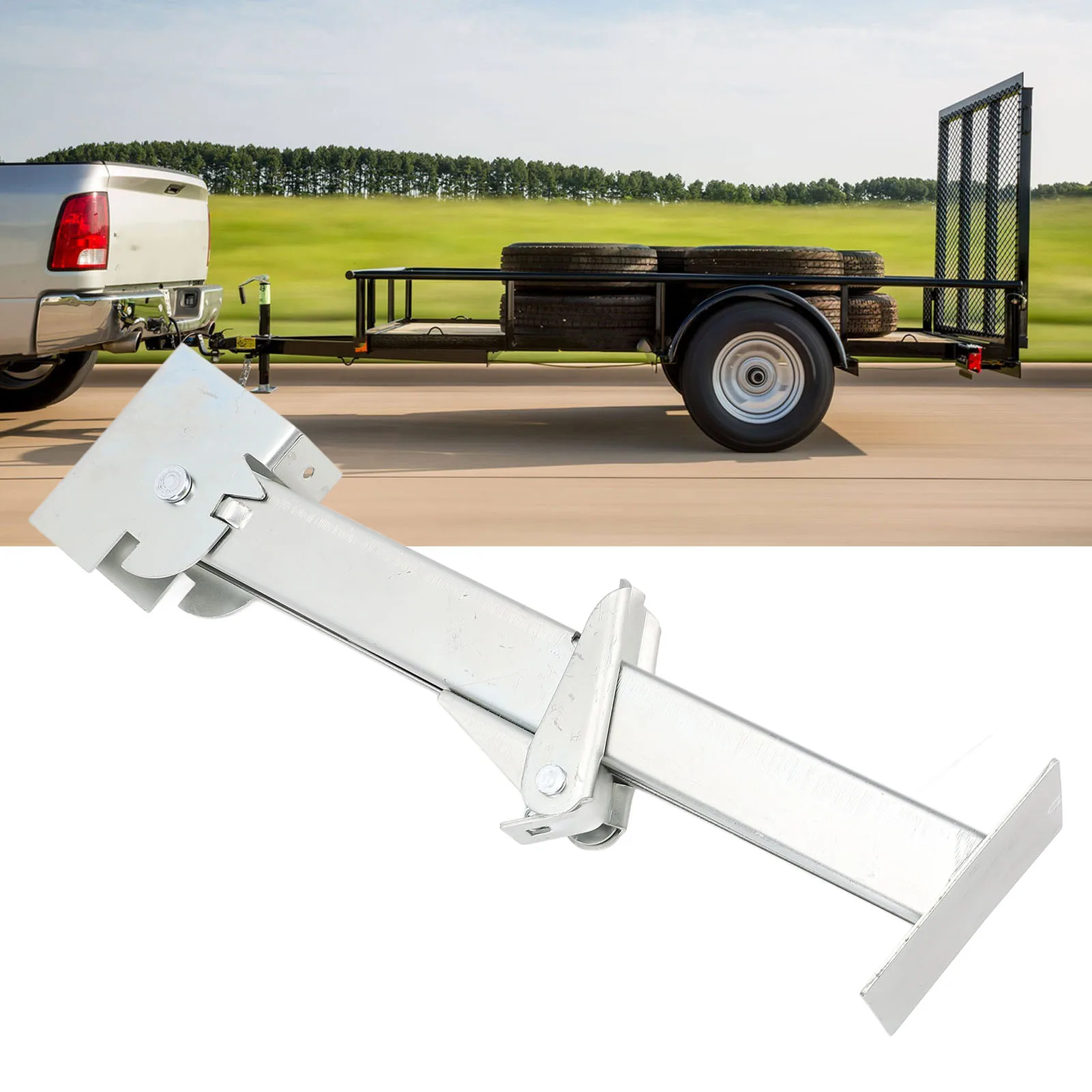 Trailer Swing Down Stabilizer Jack Iron 290 to 455mm Adjustable 650lb Support 1000lb Lifting Capacity Trailer Stabilizer Jack
Trailer Swing Down Stabilizer Jack Iron 290 to 455mm Adjustable 650lb Support 1000lb Lifting Capacity Trailer Stabilizer Jack