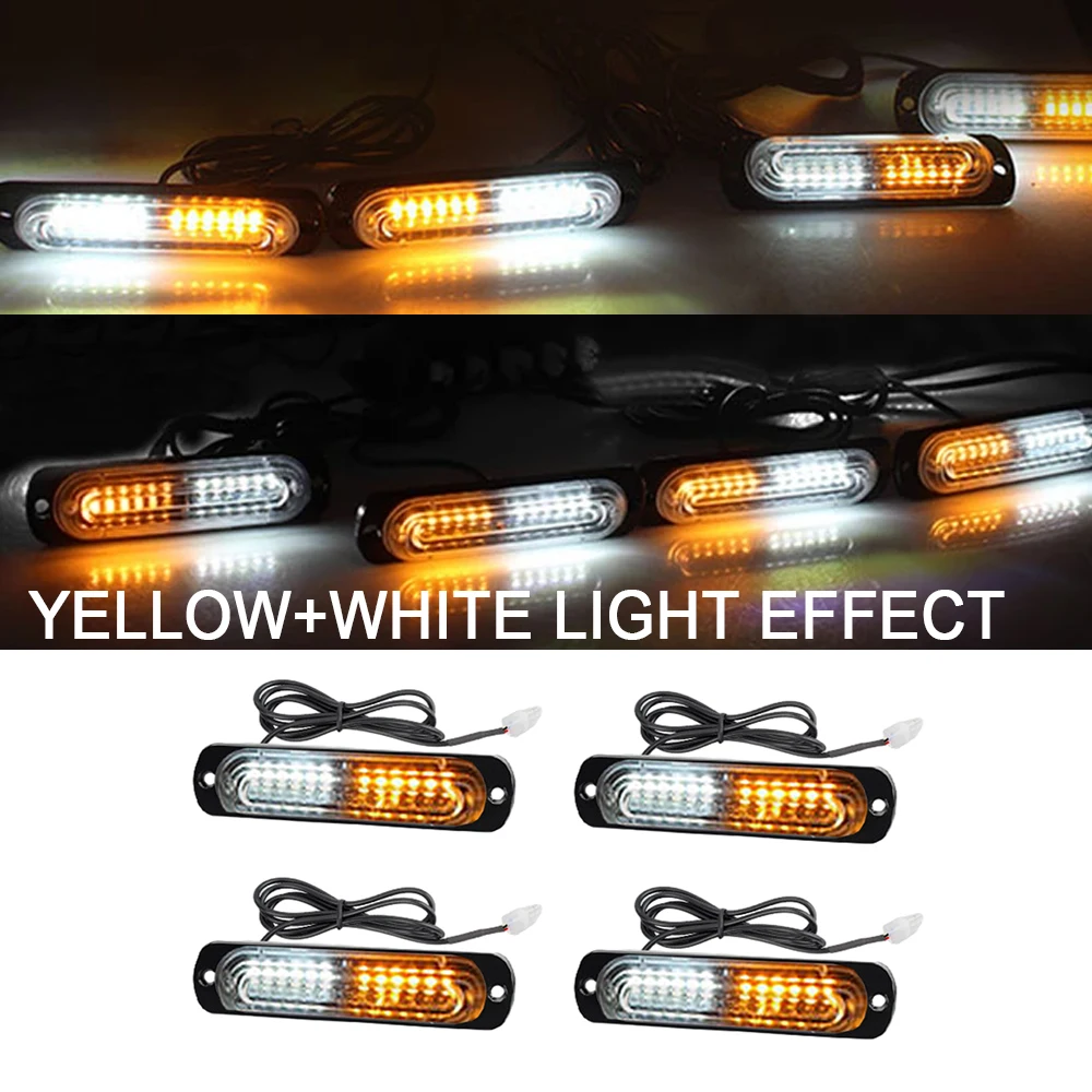 Car Emergency Ambulance Police Flashing Light LED Strobe Light Waterproof Fit for Cars, Motorcycles, Trucks, Trailers etc.
Car Emergency Ambulance Police Flashing Light LED Strobe Light Waterproof Fit for Cars, Motorcycles, Trucks, Trailers etc.