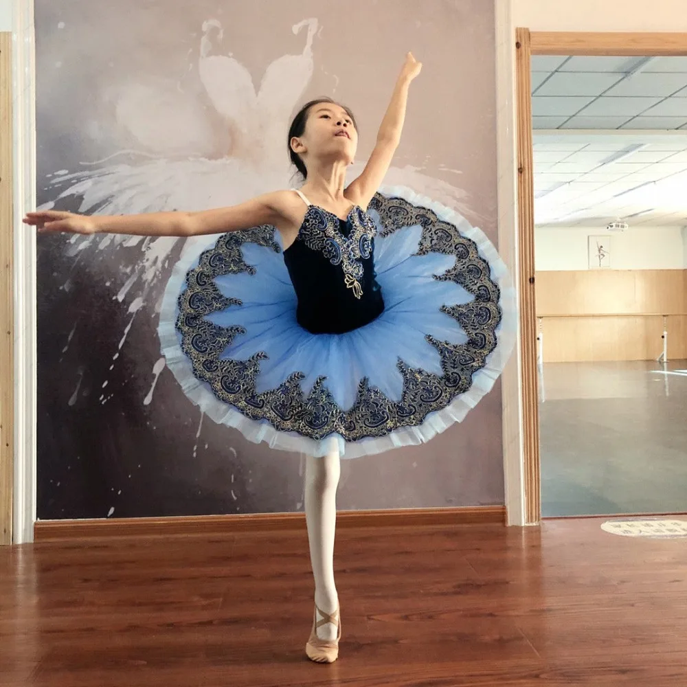 Children Ballet Tutu Skirt Kids Little Swan Blue Bird Variation Mesh Dress Professional Stage Group Performance Costumes Wear
Children Ballet Tutu Skirt Kids Little Swan Blue Bird Variation Mesh Dress Professional Stage Group Performance Costumes Wear