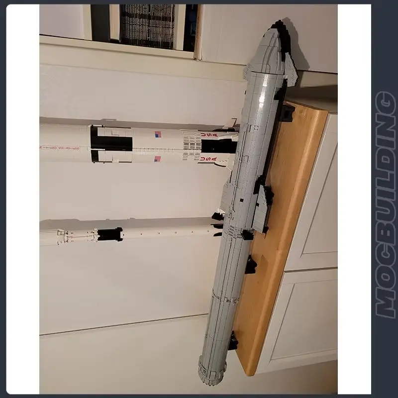 Spaceship Super Heavy Saturn V Scale Model Building Blocks Space Booster Rocket MOC Education Puzzle Collection Toys Gifts
Spaceship Super Heavy Saturn V Scale Model Building Blocks Space Booster Rocket MOC Education Puzzle Collection Toys Gifts