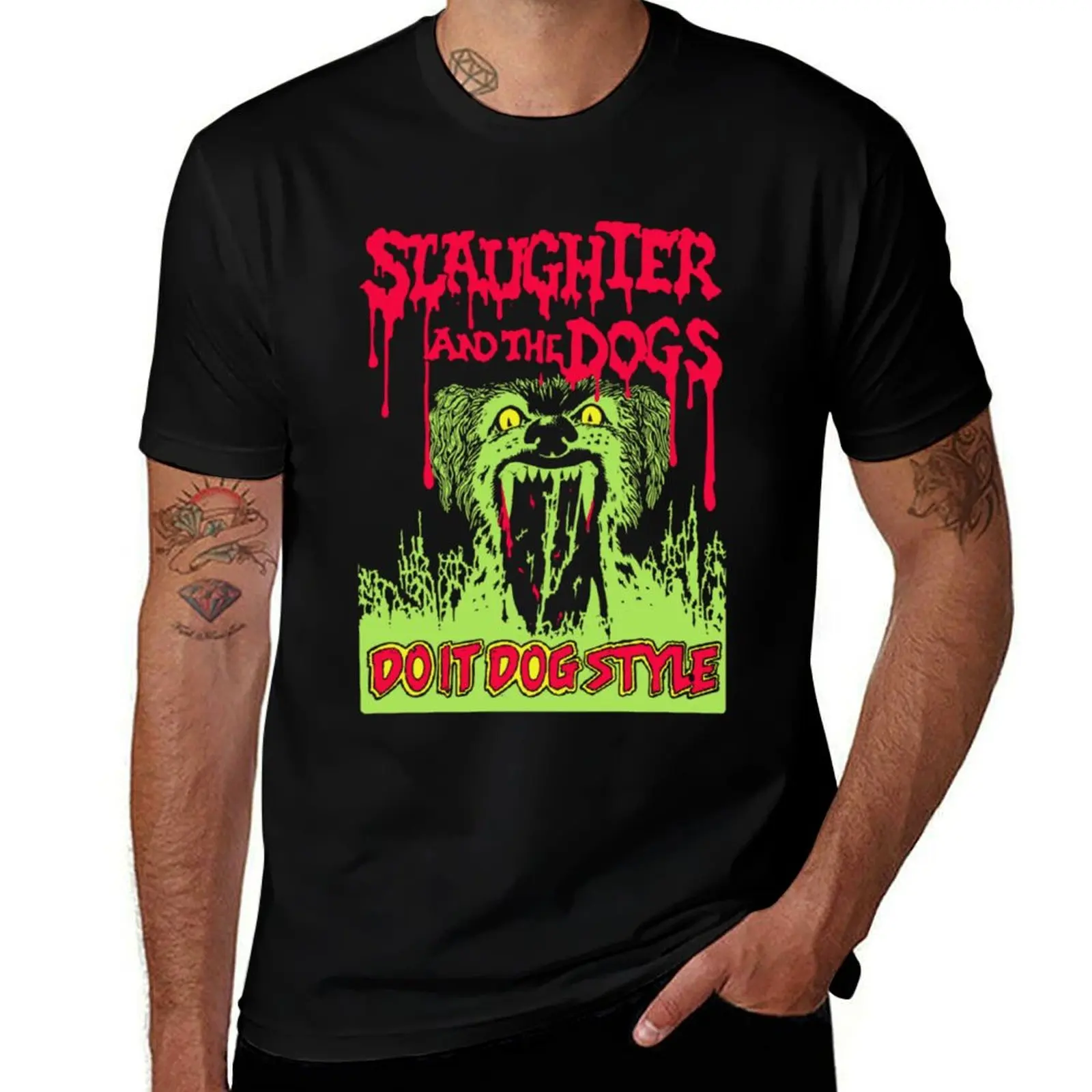 Slaughter And The Dogs - Do It Dog Style T-Shirt t shirt custom print cotton t shirts high quality man t shirt luxury T-shirt
Slaughter And The Dogs - Do It Dog Style T-Shirt t shirt custom print cotton t shirts high quality man t shirt luxury T-shirt