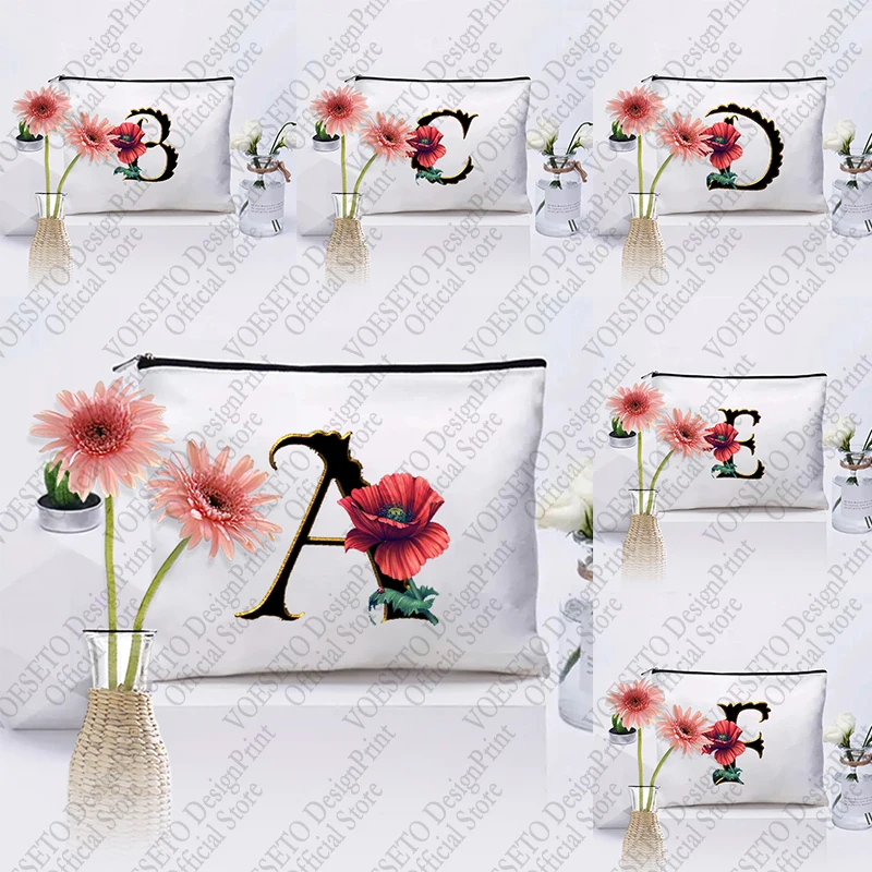 1 шт. красная Цветочная сумка для макияжа с буквами, дорожная сумка для хранения в туалете, органайзер на молнии для подарка, косметичка для макияжа
1 шт. красная Цветочная сумка для макияжа с буквами, дорожная сумка для хранения в туалете, органайзер на молнии для подарка, косметичка для макияжа