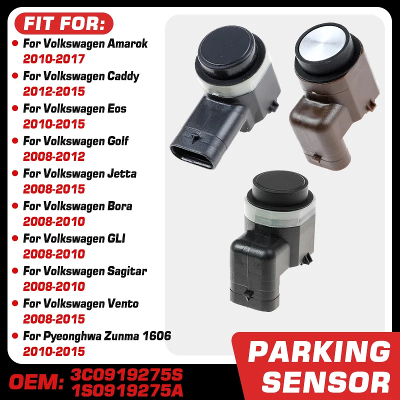 Parking PDC Sensor For Volkswagen Amarok VW Caddy VW Eos VW Golf VW Jetta VW Bora VW GLI Vento 2008-2015 3C0919275R 1S0919275A
Parking PDC Sensor For Volkswagen Amarok VW Caddy VW Eos VW Golf VW Jetta VW Bora VW GLI Vento 2008-2015 3C0919275R 1S0919275A