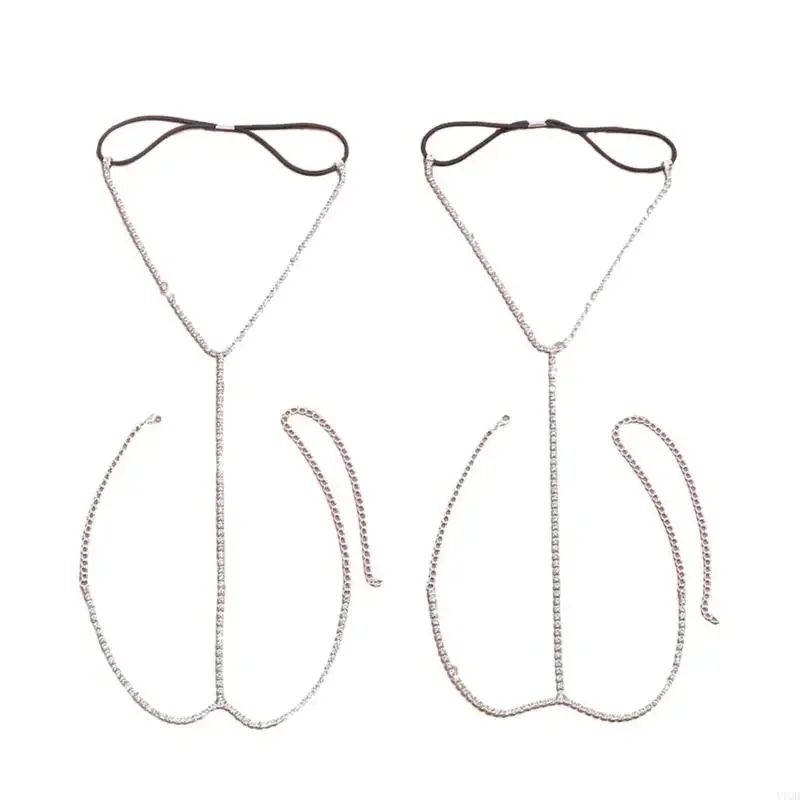 Модная эластичная цепочка на бедро, длинные стразы, женская цепочка на ногу
Модная эластичная цепочка на бедро, длинные стразы, женская цепочка на ногу