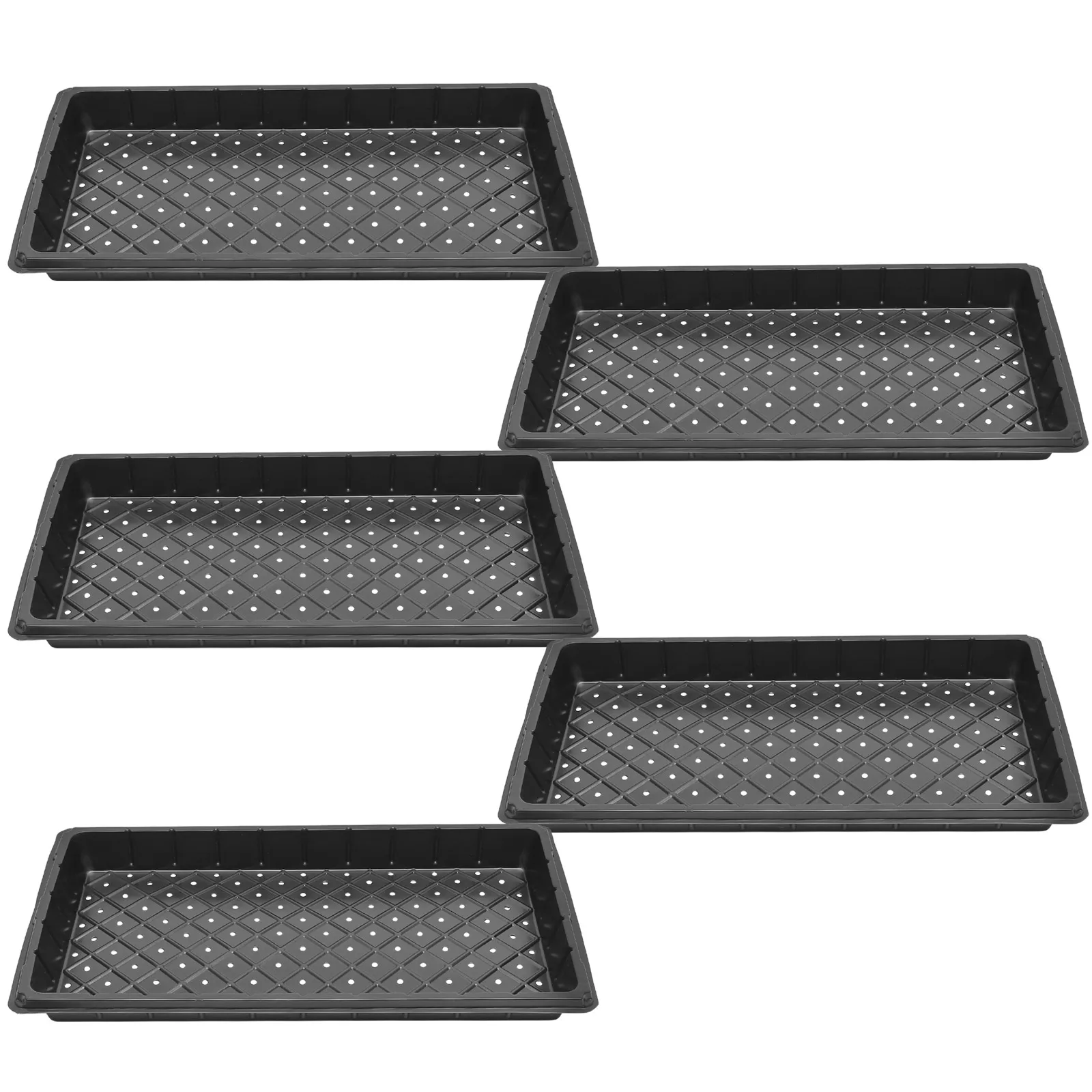 5pcs Trays Germination Starter Planting Nursery Starter Tray trays with Holes for Gardening Greenhouse Nursery Plastic
5pcs Trays Germination Starter Planting Nursery Starter Tray trays with Holes for Gardening Greenhouse Nursery Plastic