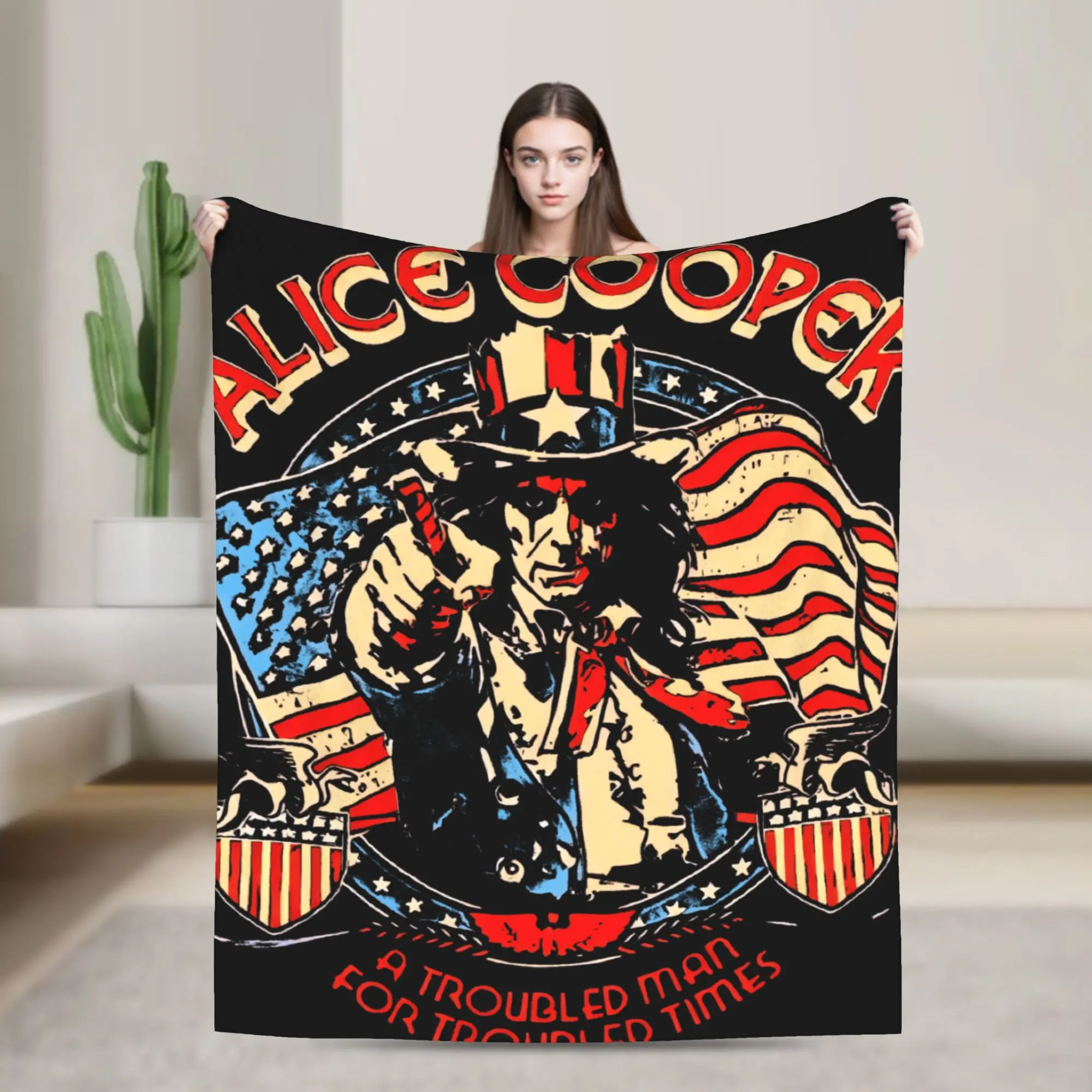 Фланелевое одеяло Alice Cooper Band, осеннее мягкое прочное одеяло для детей и взрослых, домашний декор, новинка, покрывало для дивана-кровати
Фланелевое одеяло Alice Cooper Band, осеннее мягкое прочное одеяло для детей и взрослых, домашний декор, новинка, покрывало для дивана-кровати