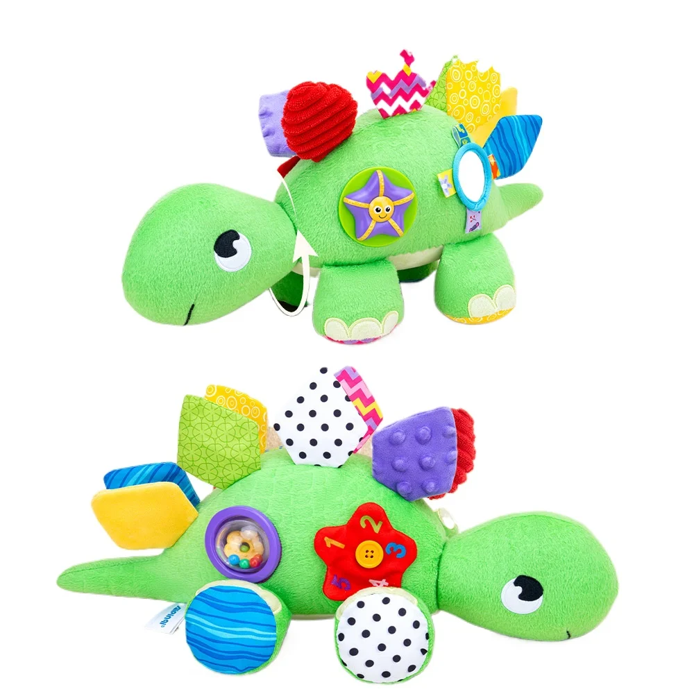 1Pc Cute Dinosaur Soothing Plush Toy, skin-friendly chewable baby toy, helps train kids fine motor skills for early education
1Pc Cute Dinosaur Soothing Plush Toy, skin-friendly chewable baby toy, helps train kids fine motor skills for early education