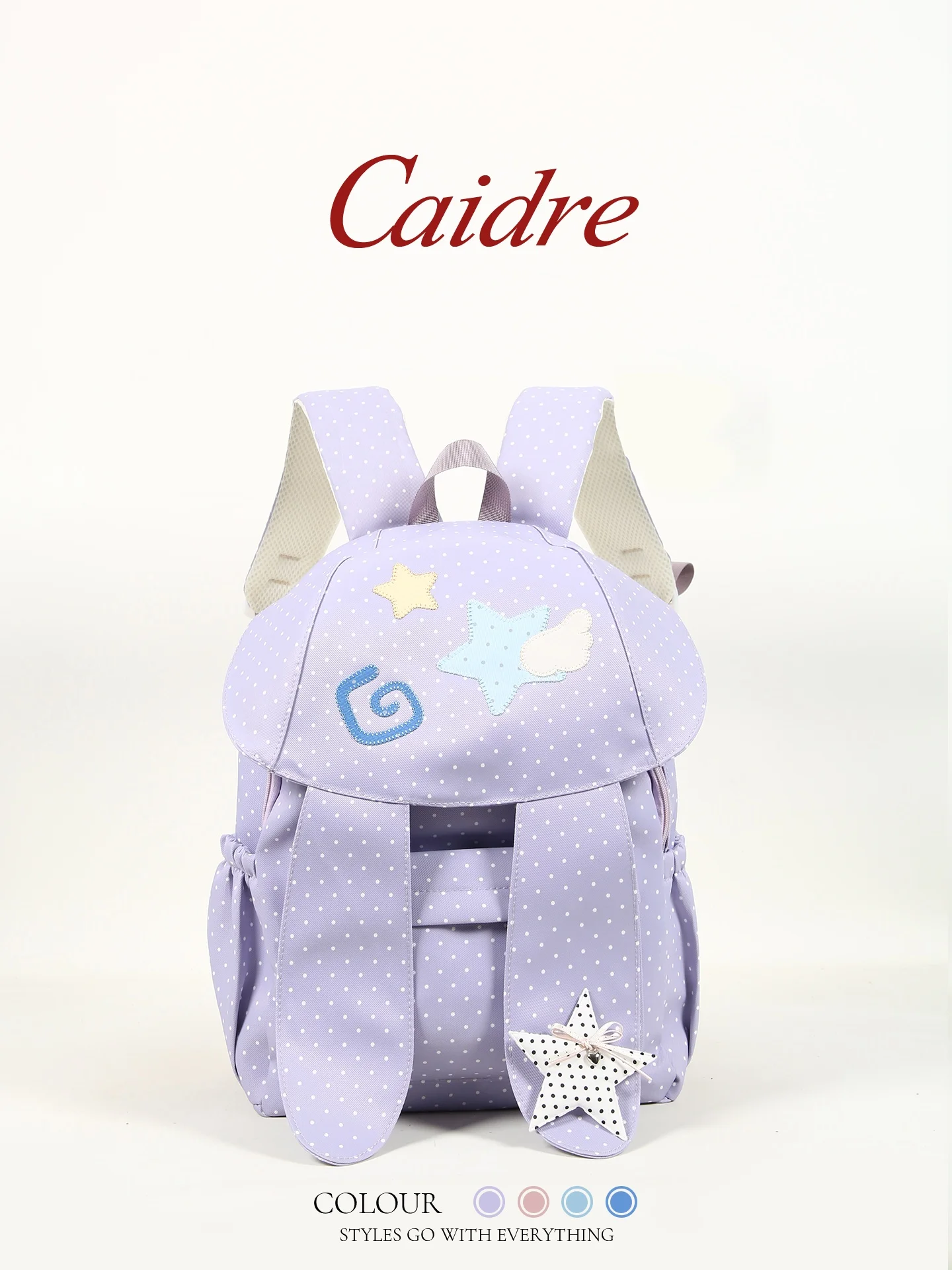 Caidre Korean Style Polka Dot Canvas Double Shoulder Bag Women's Travel Backpack Commuting Student Bookbag New 2026
Caidre Korean Style Polka Dot Canvas Double Shoulder Bag Women's Travel Backpack Commuting Student Bookbag New 2026