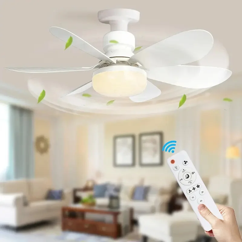 Светодиодный потолочный вентилятор с пультом ДУ, цоколь E27, напряжение 85-265В, 3 цвета света, диммируемая лампа для гостиной и домашнего декора
Светодиодный потолочный вентилятор с пультом ДУ, цоколь E27, напряжение 85-265В, 3 цвета света, диммируемая лампа для гостиной и домашнего декора