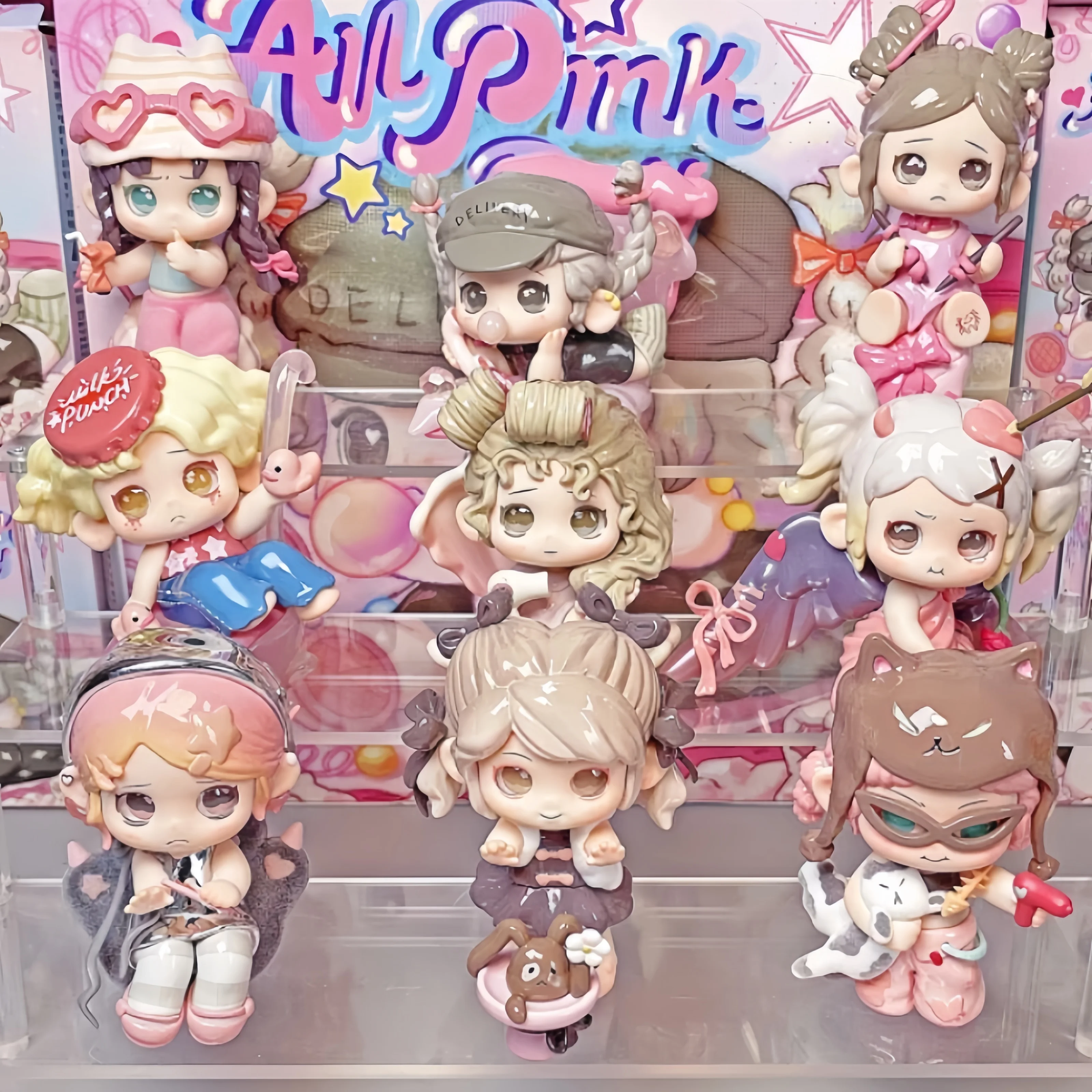 Heyone Black Play All Pink Day Pink Anniversary Series Oona Second Generation Blind Box Коллекция Орнамент Подарок для девочек 
Heyone Black Play All Pink Day Pink Anniversary Series Oona Second Generation Blind Box Коллекция Орнамент Подарок для девочек