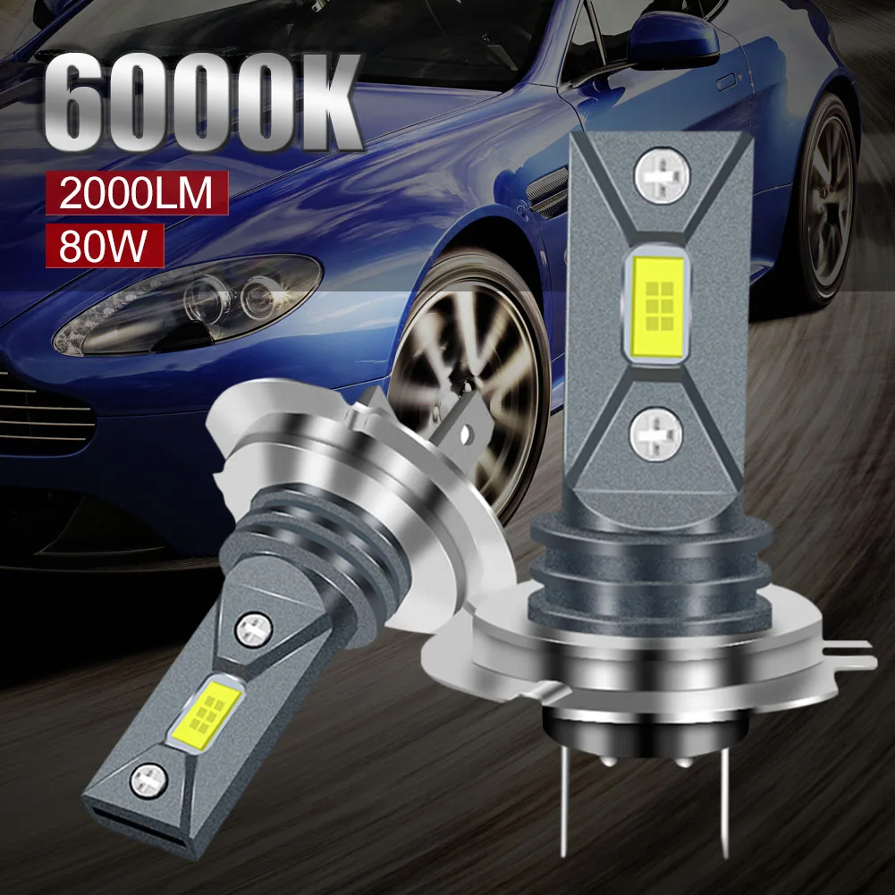 2PCS H7 Car LED Fog Light 9005 H4 H11 H16 Headlight LED Bulb 160W 12V-24V 6000K White Front Light Plug and Play
2PCS H7 Car LED Fog Light 9005 H4 H11 H16 Headlight LED Bulb 160W 12V-24V 6000K White Front Light Plug and Play