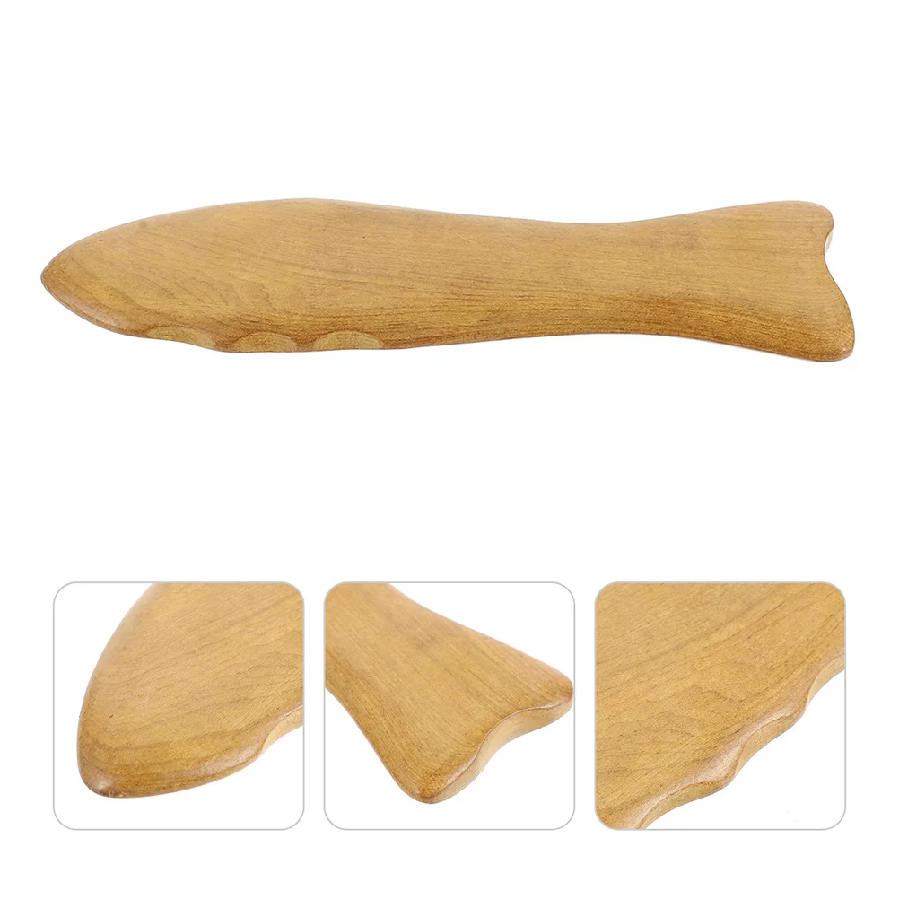2 Pcs Fish-shaped Gua Tablets Body Massager Scraping Plate Travel Guasha Board Wood Tool Wooden for Home
2 Pcs Fish-shaped Gua Tablets Body Massager Scraping Plate Travel Guasha Board Wood Tool Wooden for Home