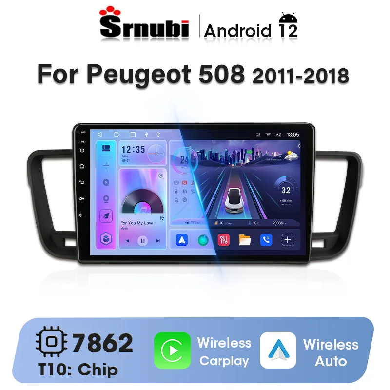 Srnubi Android 12 Беспроводной Carplay авто для Peugeot 508 SW 2 Din автомобильный радиоприемник мультимедийный видеоплеер головное устройство GPS Навигация DVD
Srnubi Android 12 Беспроводной Carplay авто для Peugeot 508 SW 2 Din автомобильный радиоприемник мультимедийный видеоплеер головное устройство GPS Навигация DVD