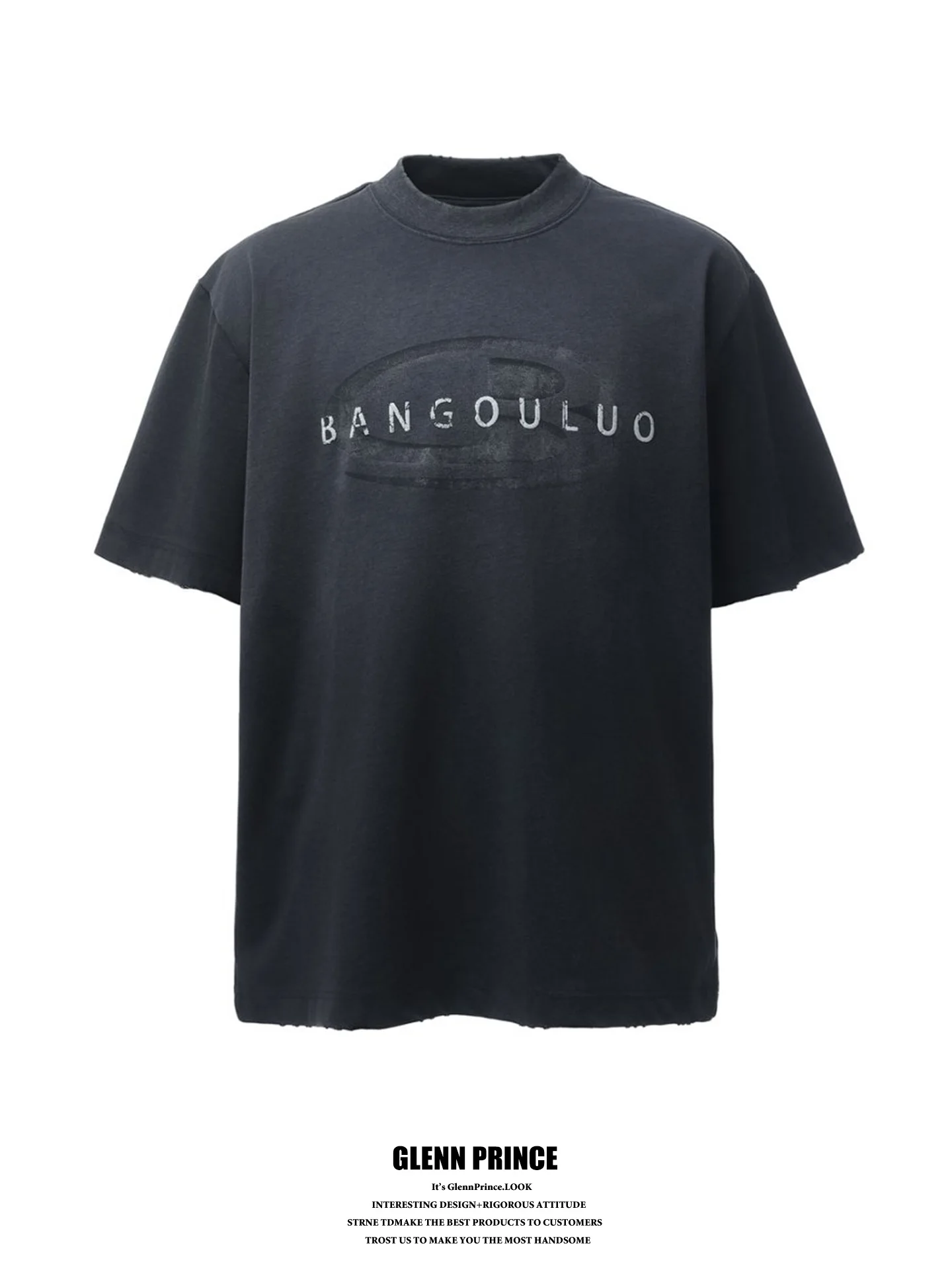GPstudio American Retro Lettering 350G Heavyweight Washed Short Sleeve T-Shirt Men's Summer Versatile Basic round Neck Top
GPstudio American Retro Lettering 350G Heavyweight Washed Short Sleeve T-Shirt Men's Summer Versatile Basic round Neck Top