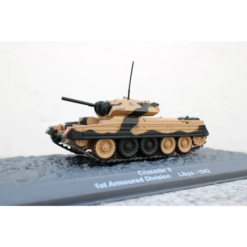 Литая под давлением масштаб 1/72 Crusader II, военная модель танка из сплава, Коллекционная игрушка, подарок, сувенир, демонстрационный орнамент
Литая под давлением масштаб 1/72 Crusader II, военная модель танка из сплава, Коллекционная игрушка, подарок, сувенир, демонстрационный орнамент