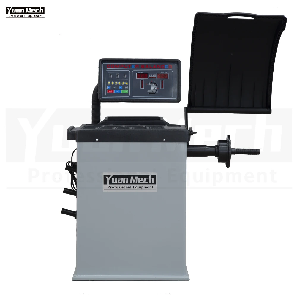 High Quality Equipment YuanMech B656 Automatic Tire Wheel Balancing Machine for Car
High Quality Equipment YuanMech B656 Automatic Tire Wheel Balancing Machine for Car