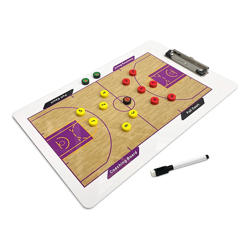 Basketball tactical board, double-sided magnetic attraction coach tactical explanation and teaching board
Basketball tactical board, double-sided magnetic attraction coach tactical explanation and teaching board