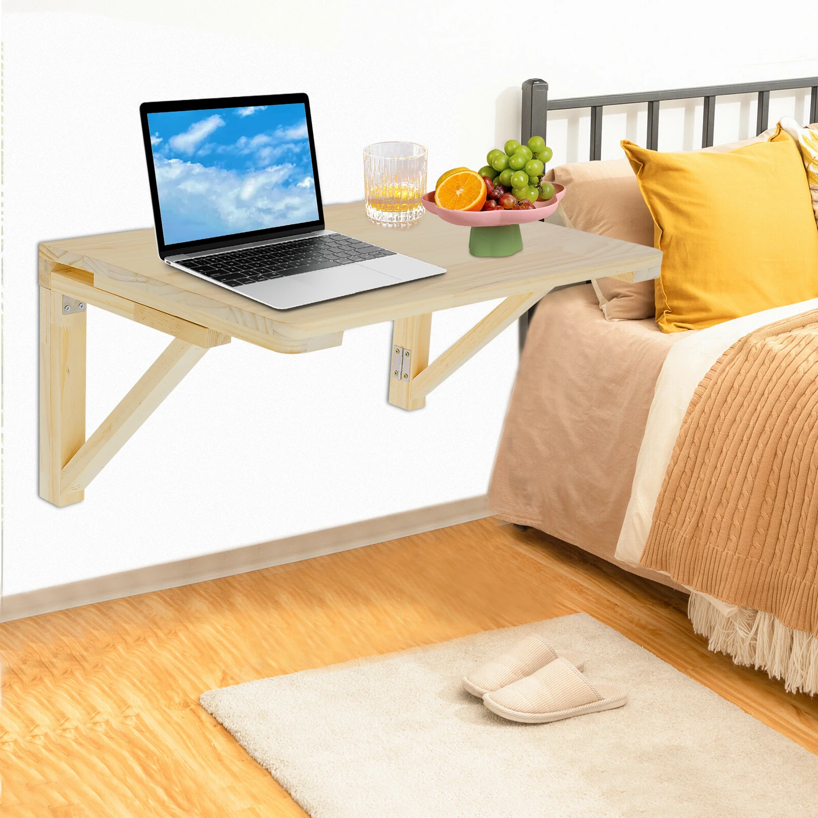 Wall Mounted Folding Table Folding Desk Workbench for Home, Dining, Laundry Room, Kitchen
Wall Mounted Folding Table Folding Desk Workbench for Home, Dining, Laundry Room, Kitchen