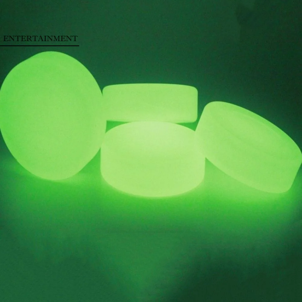 Green Glow in The Dark Hockey Balls Light Up PVC Ice Hockey Balls Luminous 7.2cm Street Hockey Balls Outdoor Sports
Green Glow in The Dark Hockey Balls Light Up PVC Ice Hockey Balls Luminous 7.2cm Street Hockey Balls Outdoor Sports