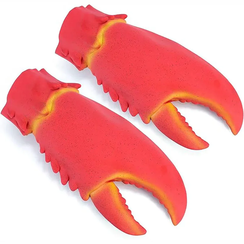 Giant Lobster Gloves Fun Craw Hands Weapon Festival Cosplay Halloween Party Costume Accessories Fidget Finger Props Game Gifts
Giant Lobster Gloves Fun Craw Hands Weapon Festival Cosplay Halloween Party Costume Accessories Fidget Finger Props Game Gifts