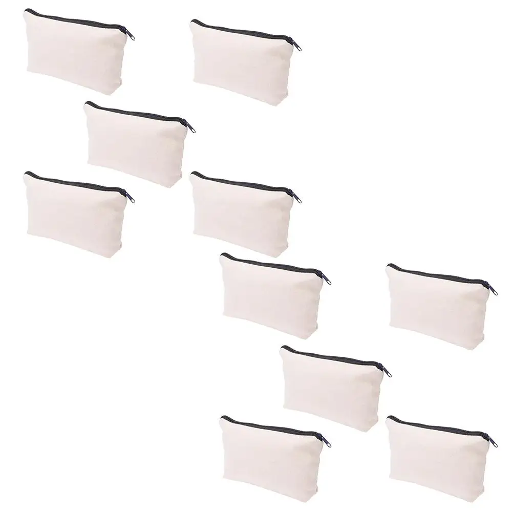 20 Pcs Zipper Pencil Bag Beige Cloth Stationery Pouch Kids School Travel Use Pen Storage Case Coin Makeup Bag Organized
20 Pcs Zipper Pencil Bag Beige Cloth Stationery Pouch Kids School Travel Use Pen Storage Case Coin Makeup Bag Organized