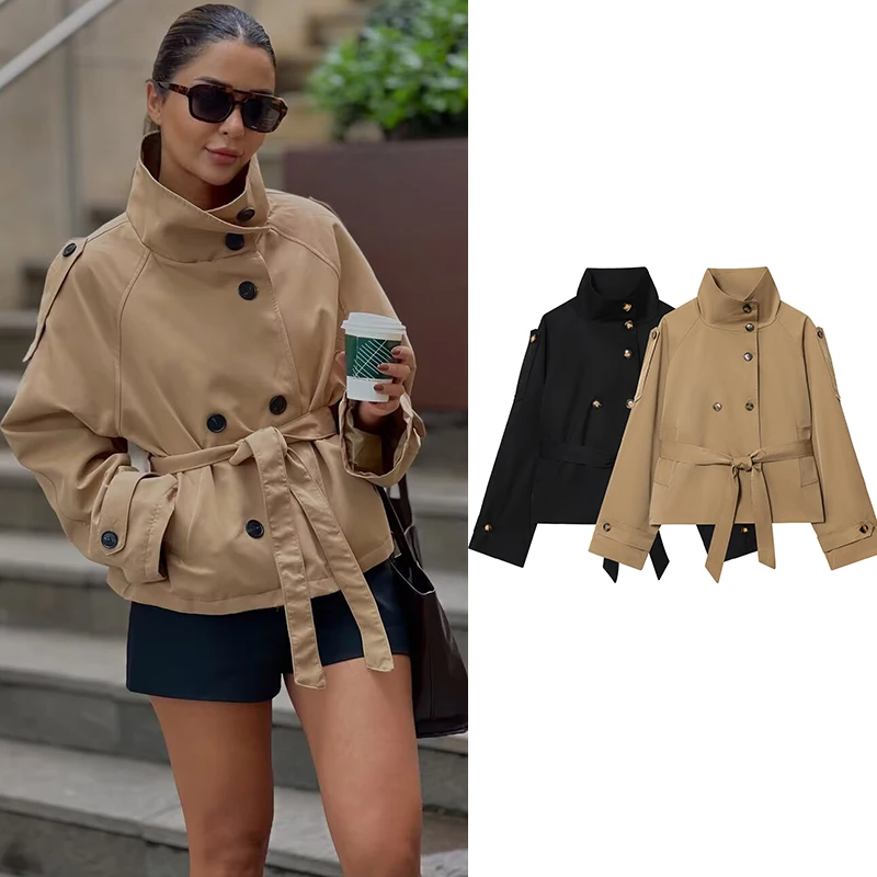 Новые осенние куртки, женские модные куртки 2025 года с высоким воротом, элегантные прямые осенние теплые женские пальто, шикарная уличная праздничная молодежная верхняя одежда
Новые осенние куртки, женские модные куртки 2025 года с высоким воротом, элегантные прямые осенние теплые женские пальто, шикарная уличная праздничная молодежная верхняя одежда