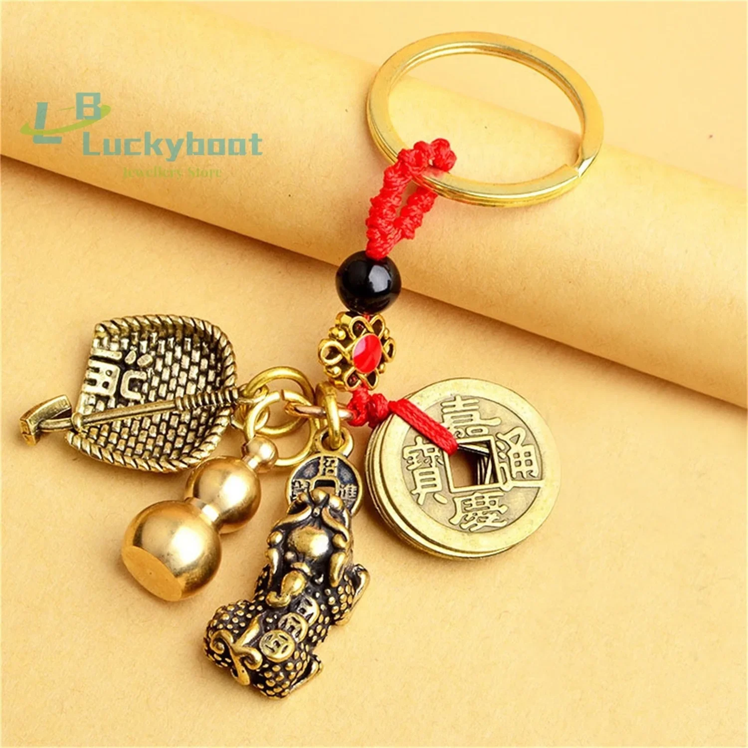 Брелок с названием ранжения из чистой латуни, ручка Wenchang, маленькая тыква, мотыга, совок, небольшой брелок-подвеска, винтажный креативный кулон
Брелок с названием ранжения из чистой латуни, ручка Wenchang, маленькая тыква, мотыга, совок, небольшой брелок-подвеска, винтажный креативный кулон