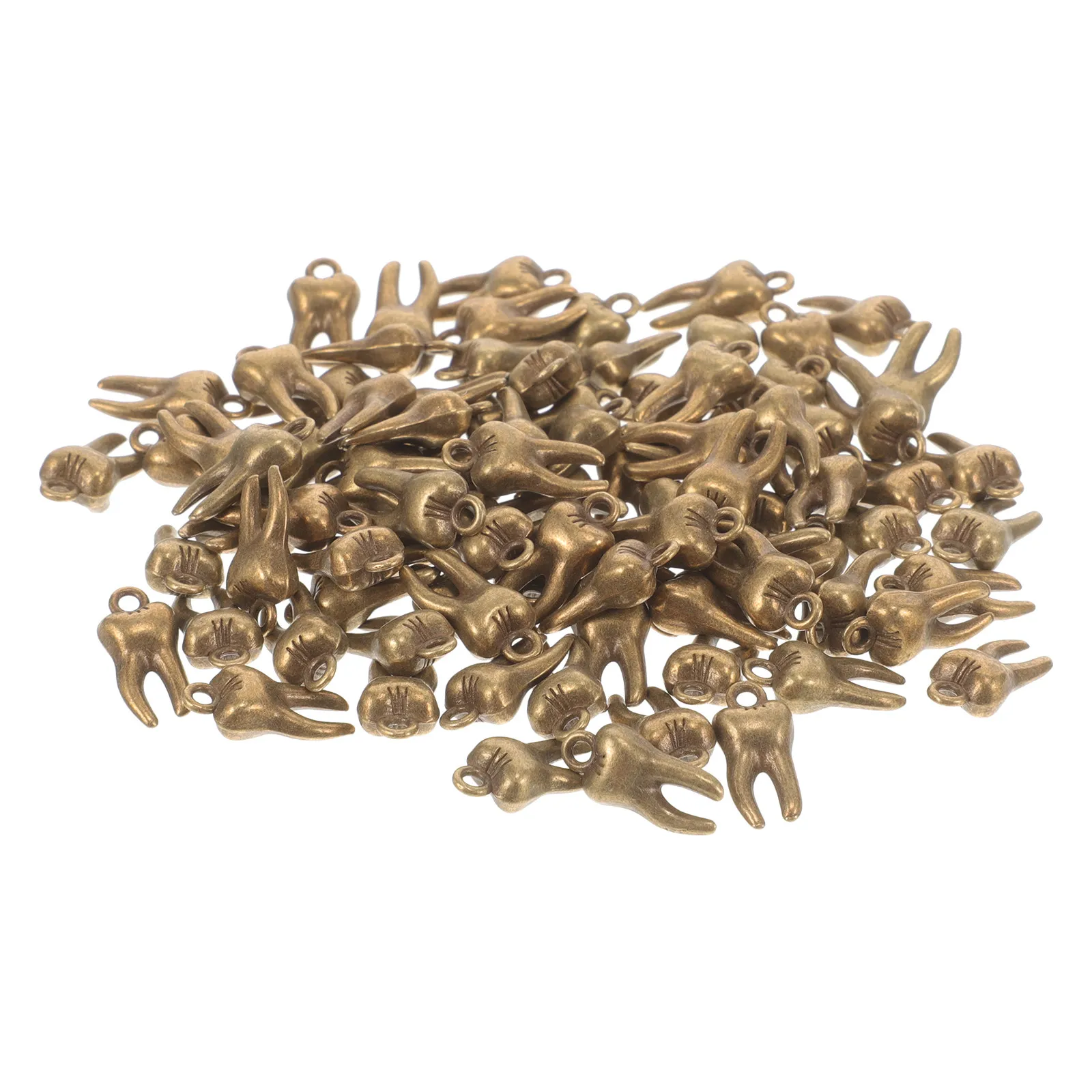 100Pcs Artificial Teeth Alloy Charms Pendants for Jewelry DIY Necklace Keychain Craft Accessories Novelty Teeth DIY Charms
100Pcs Artificial Teeth Alloy Charms Pendants for Jewelry DIY Necklace Keychain Craft Accessories Novelty Teeth DIY Charms