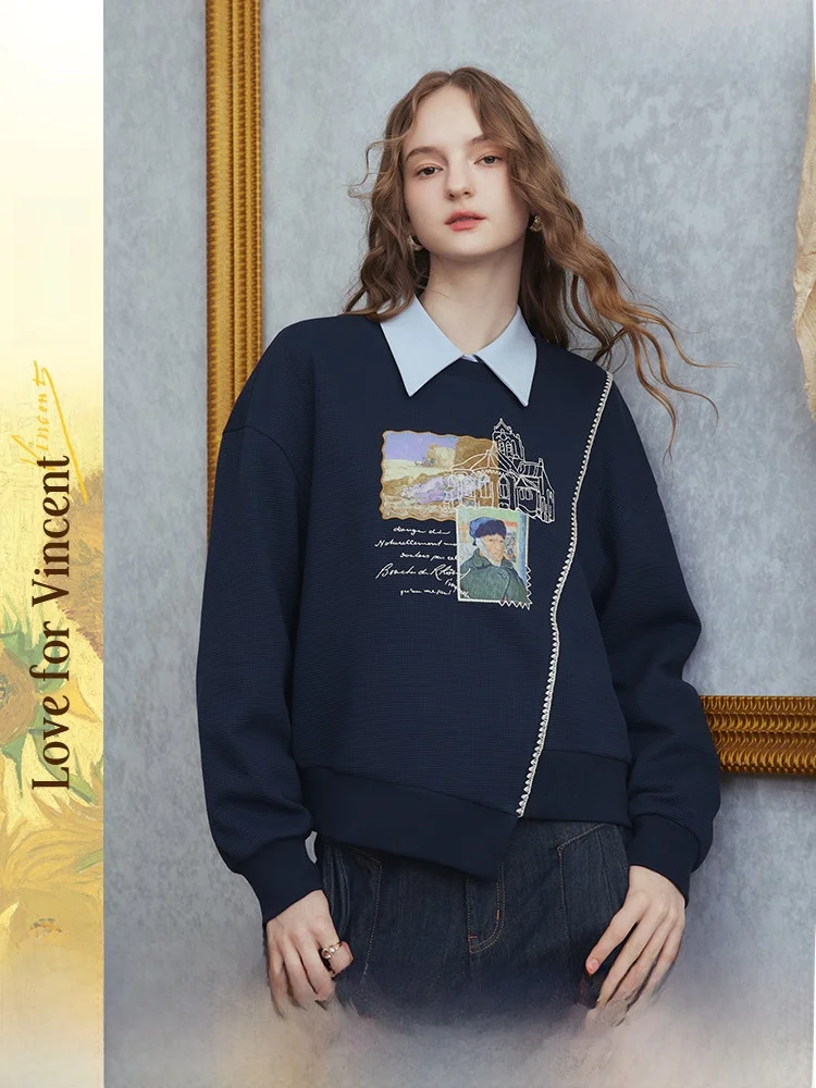 Женский свитшот с асимметричным подолом, принтом и элементами пэчворка, художественный дизайн, длинный рукав, круглый вырез, из смеси полиэстера и хлопка.
Женский свитшот с асимметричным подолом, принтом и элементами пэчворка, художественный дизайн, длинный рукав, круглый вырез, из смеси полиэстера и хлопка.