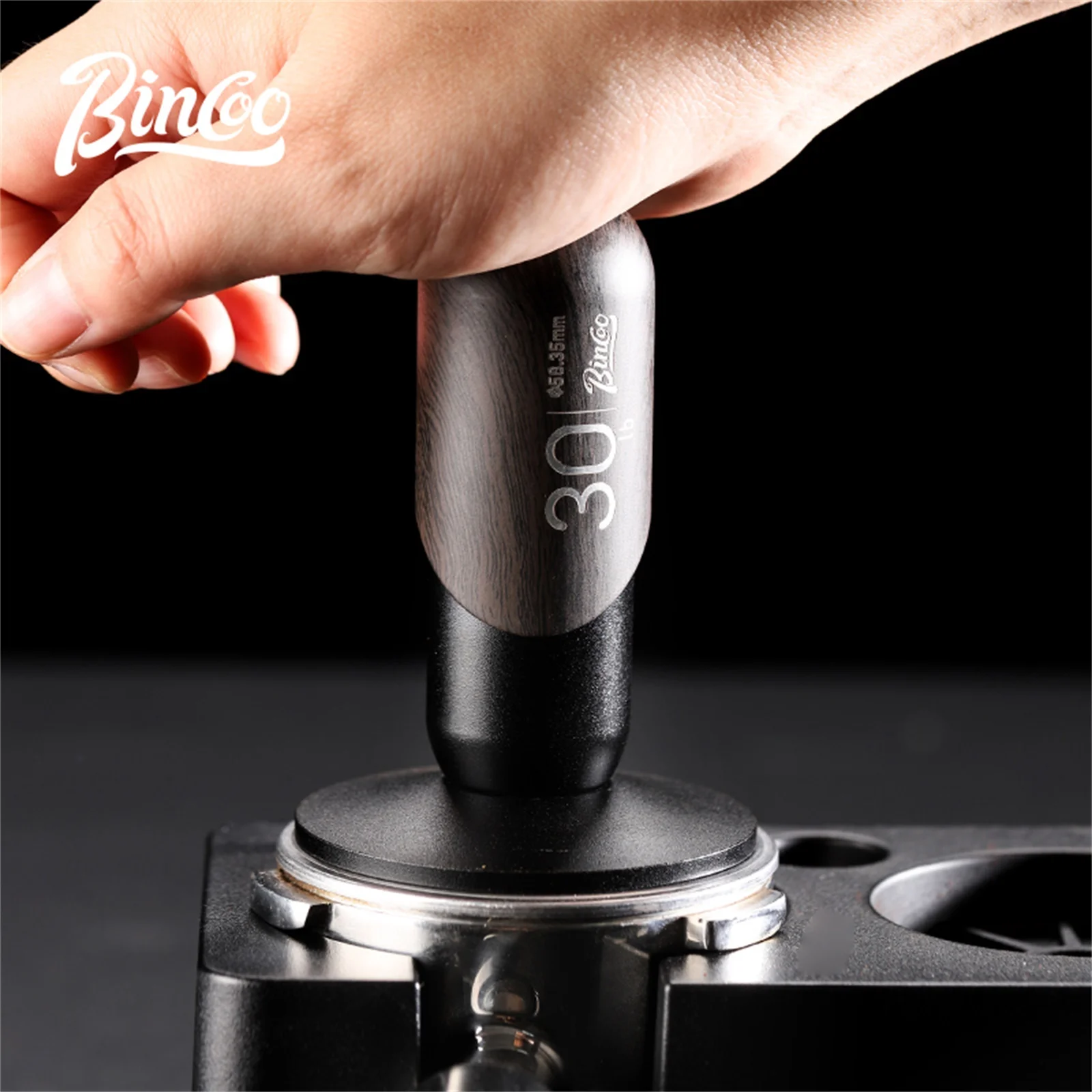 Bincoo 51/58mm 30lb Espresso Tamper - Stainless Steel Spring Loaded with Wood Handle, Barista Tool for Breville/Delonghi
Bincoo 51/58mm 30lb Espresso Tamper - Stainless Steel Spring Loaded with Wood Handle, Barista Tool for Breville/Delonghi