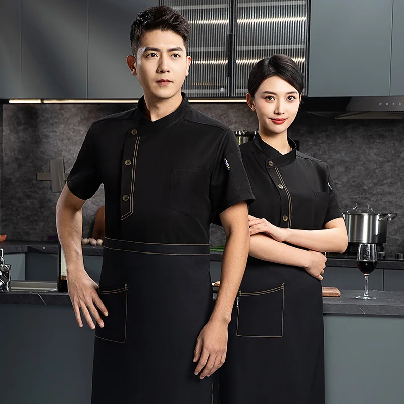 Western Restaurant Coffee Shop Steakhouse Employee Uniforms Restaurant Canteen Cake Shop Bakery Baking Shop Chef Summer Outfit
Western Restaurant Coffee Shop Steakhouse Employee Uniforms Restaurant Canteen Cake Shop Bakery Baking Shop Chef Summer Outfit