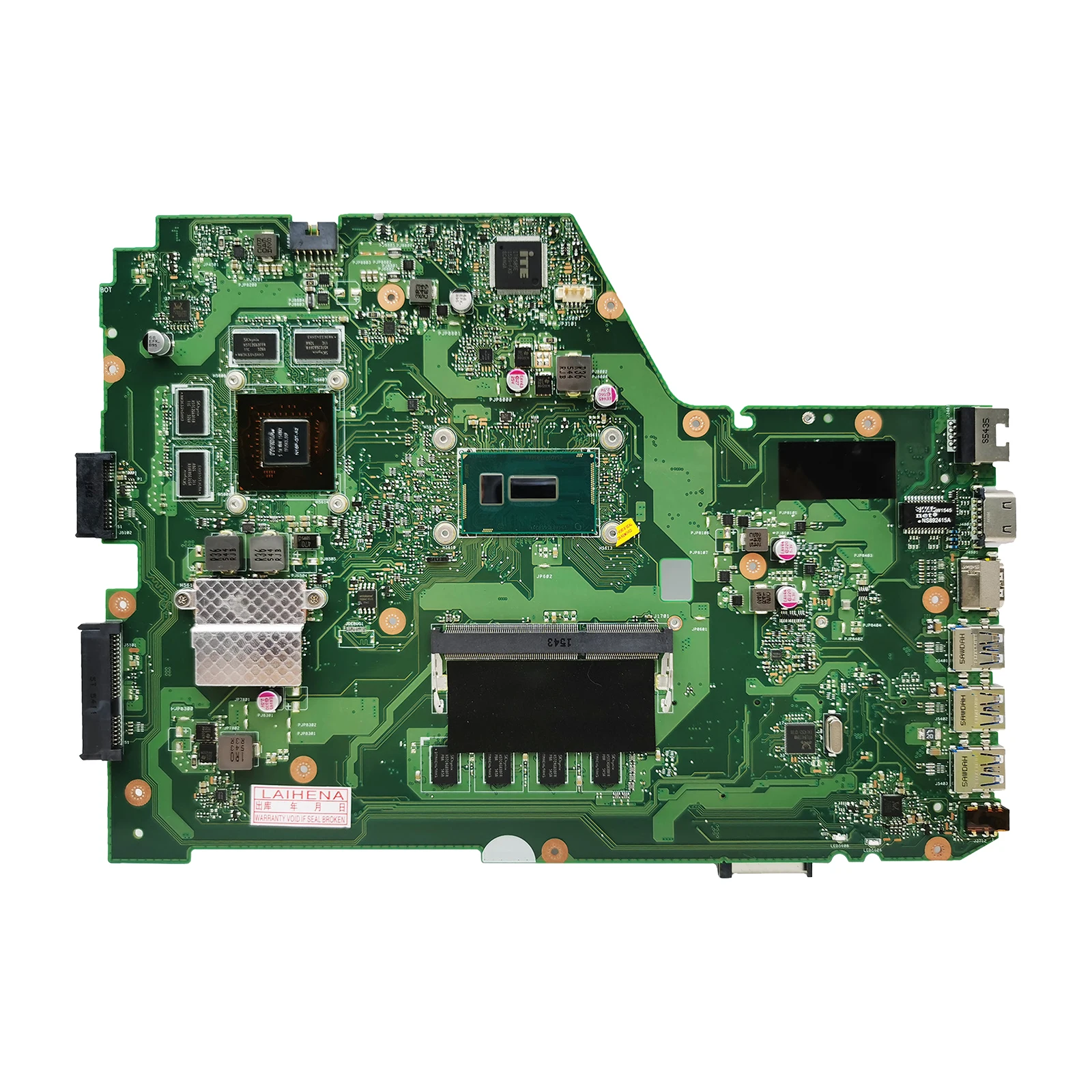 X751LK Laptop Motherboard For ASUS X751L X751LX X751LKB Notebook Mainboard 4G RAM I3 I5 I7 4th/5th CPU GTX850M V2G EDP
X751LK Laptop Motherboard For ASUS X751L X751LX X751LKB Notebook Mainboard 4G RAM I3 I5 I7 4th/5th CPU GTX850M V2G EDP