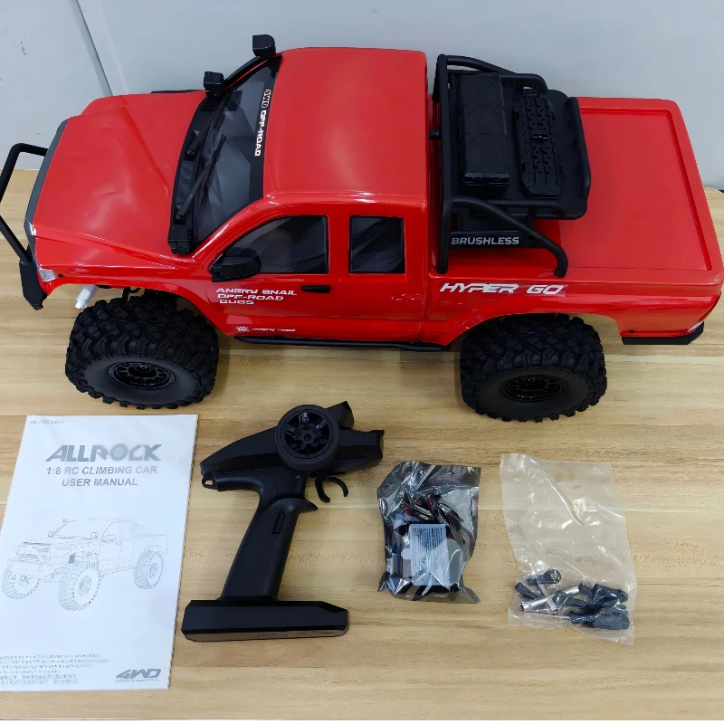 H8e Remote Control Climbing Car 1:8 Full Scale Tactile Brushless Off-Road Vehicle Rc Model Toy Car
H8e Remote Control Climbing Car 1:8 Full Scale Tactile Brushless Off-Road Vehicle Rc Model Toy Car