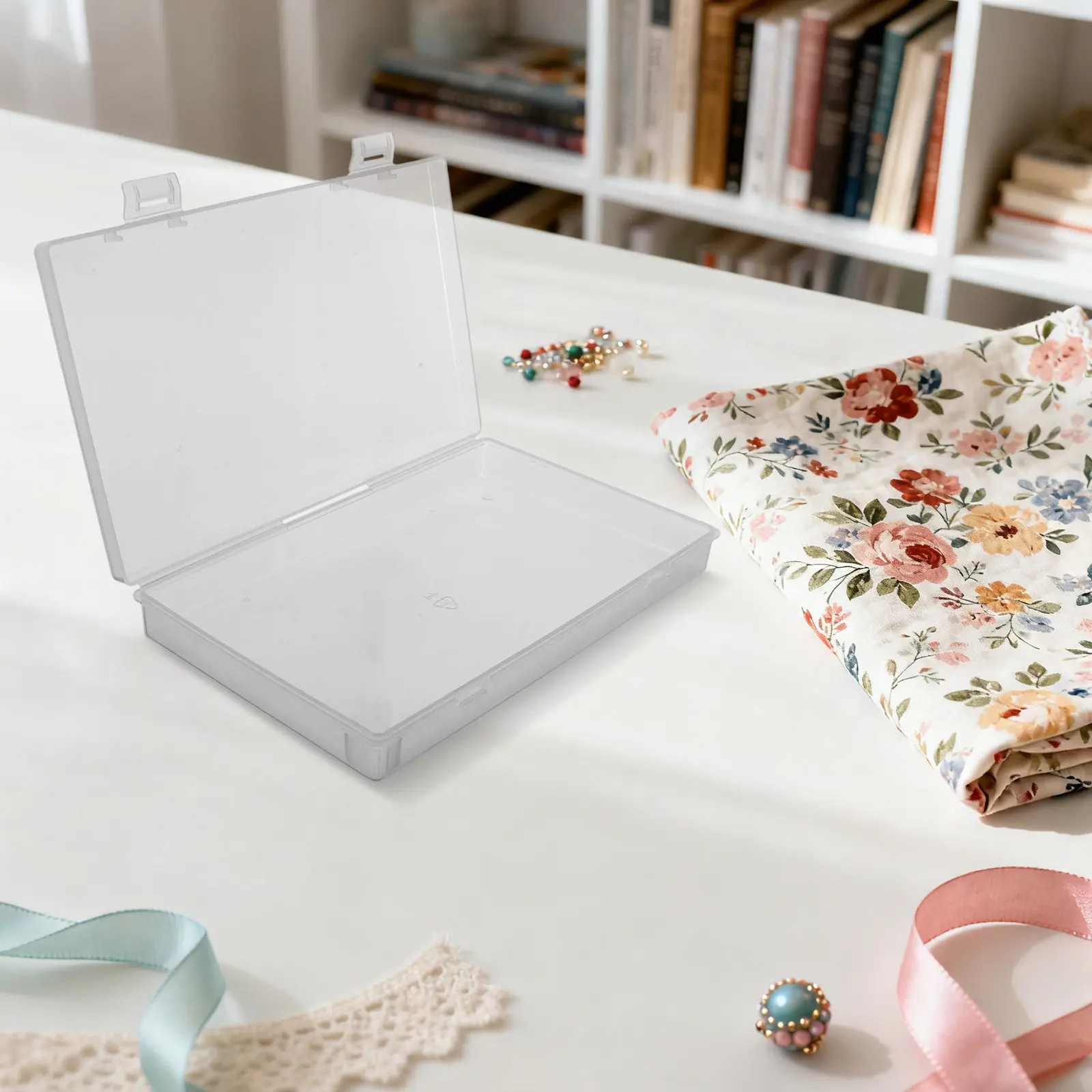 Plastic Hardware Storage Box Double Buckle 6.9x4.1x1 Clear Covered Organizer for Crafts Jewelry Small Items Stable Stackable
Plastic Hardware Storage Box Double Buckle 6.9x4.1x1 Clear Covered Organizer for Crafts Jewelry Small Items Stable Stackable